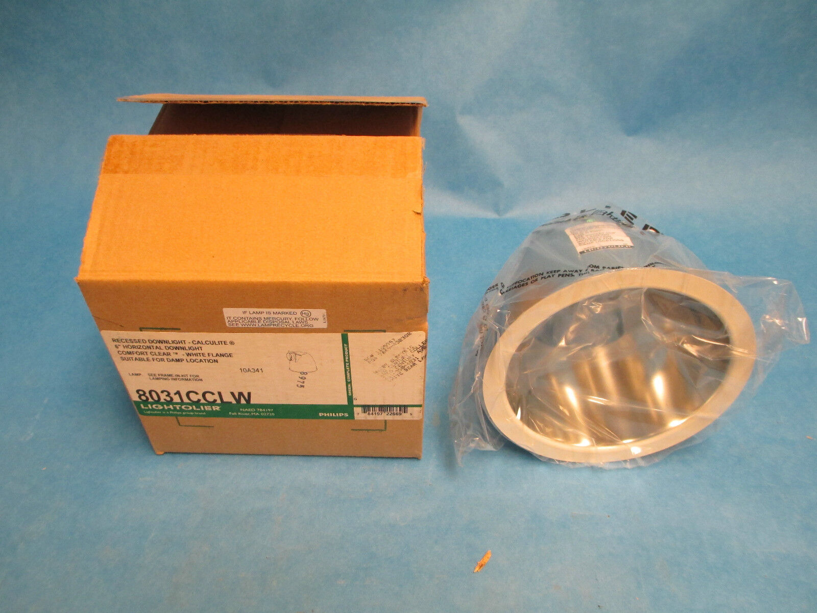 Lightolier Recessed Downlight 8031CCLQW New Surplus