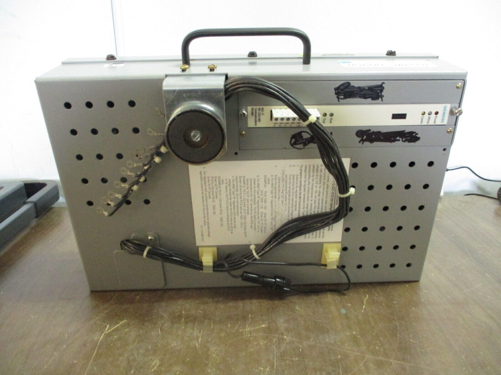 Siemens Accu/Stat MJ-X Voltage Regulator Control Panel C-60958 Used