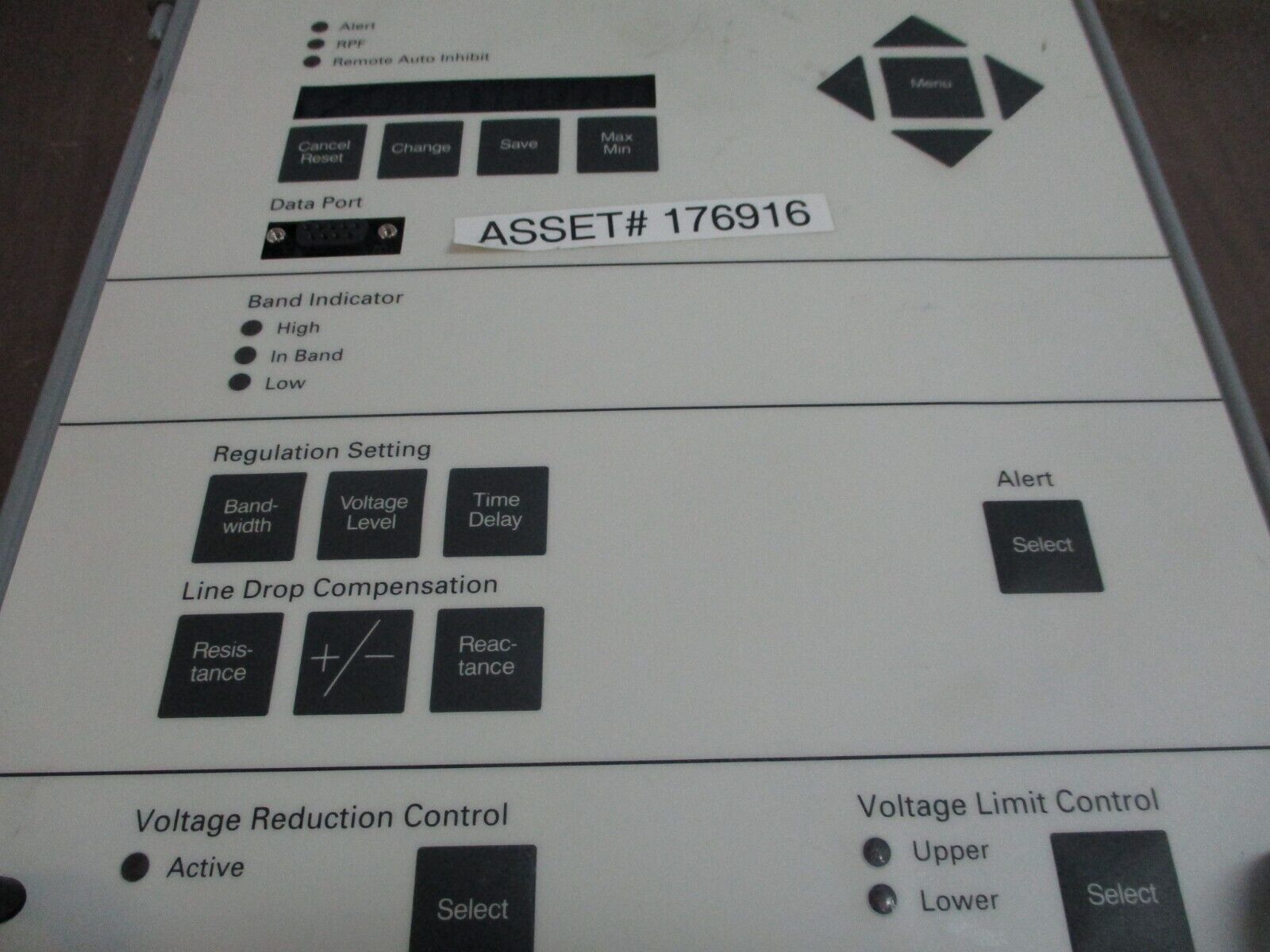 Siemens Accu/Stat MJ-X Voltage Regulator Control Panel S-64138 Used