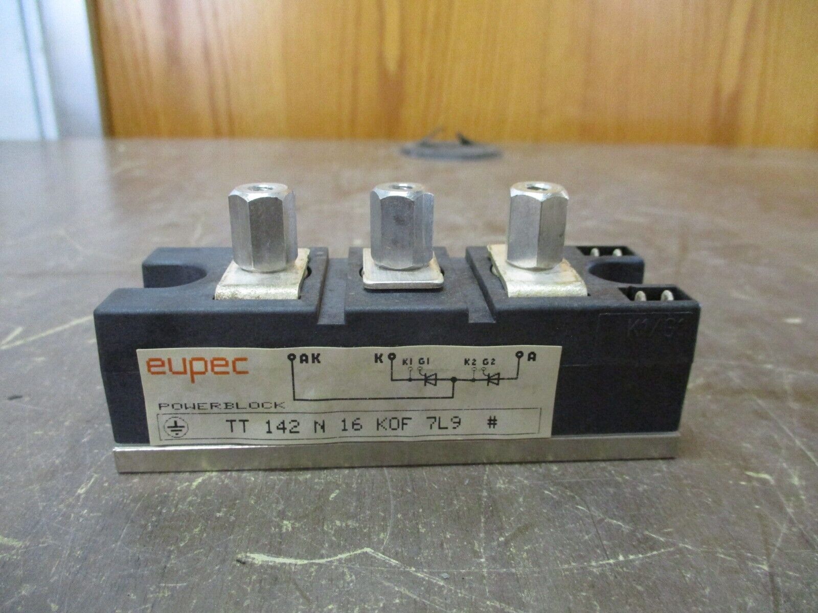 Eupec Power Block TT 142 N 16 KOF 7L9 Used