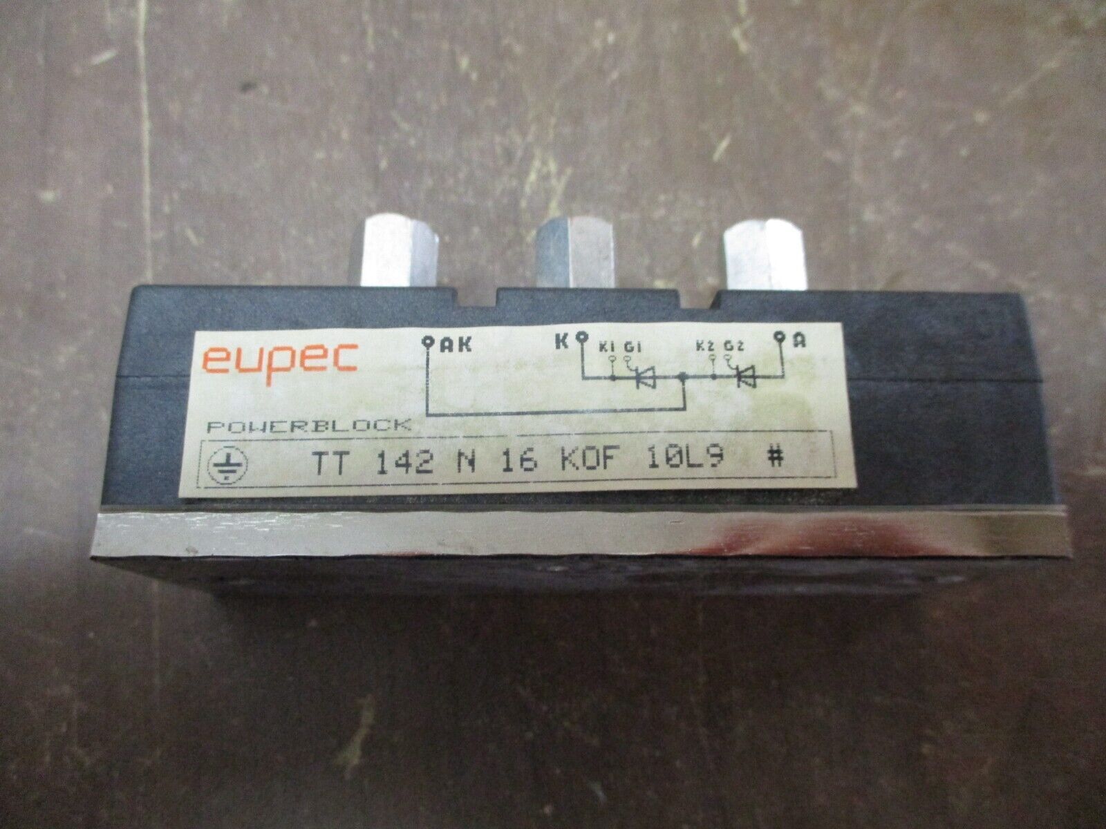 Eupec Power Block TT 142 N 16 KOF 10L9 Used