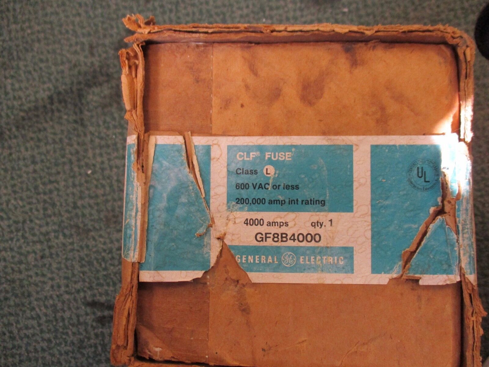 GE CLF Fuse GF8B4000 4000A 600V New
