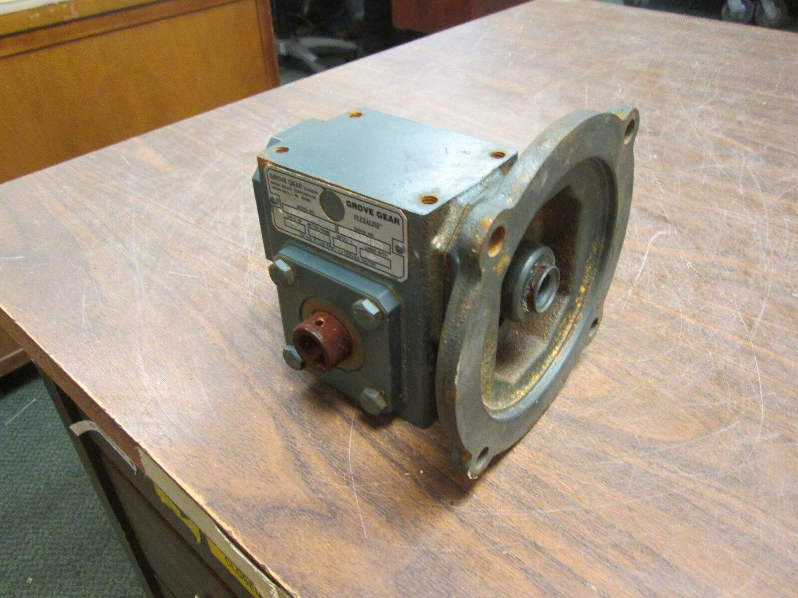 Grove Gear Flexaline Reducer HMQ-213-1 Ratio 30:1 0.328HP In 56C Frame Used