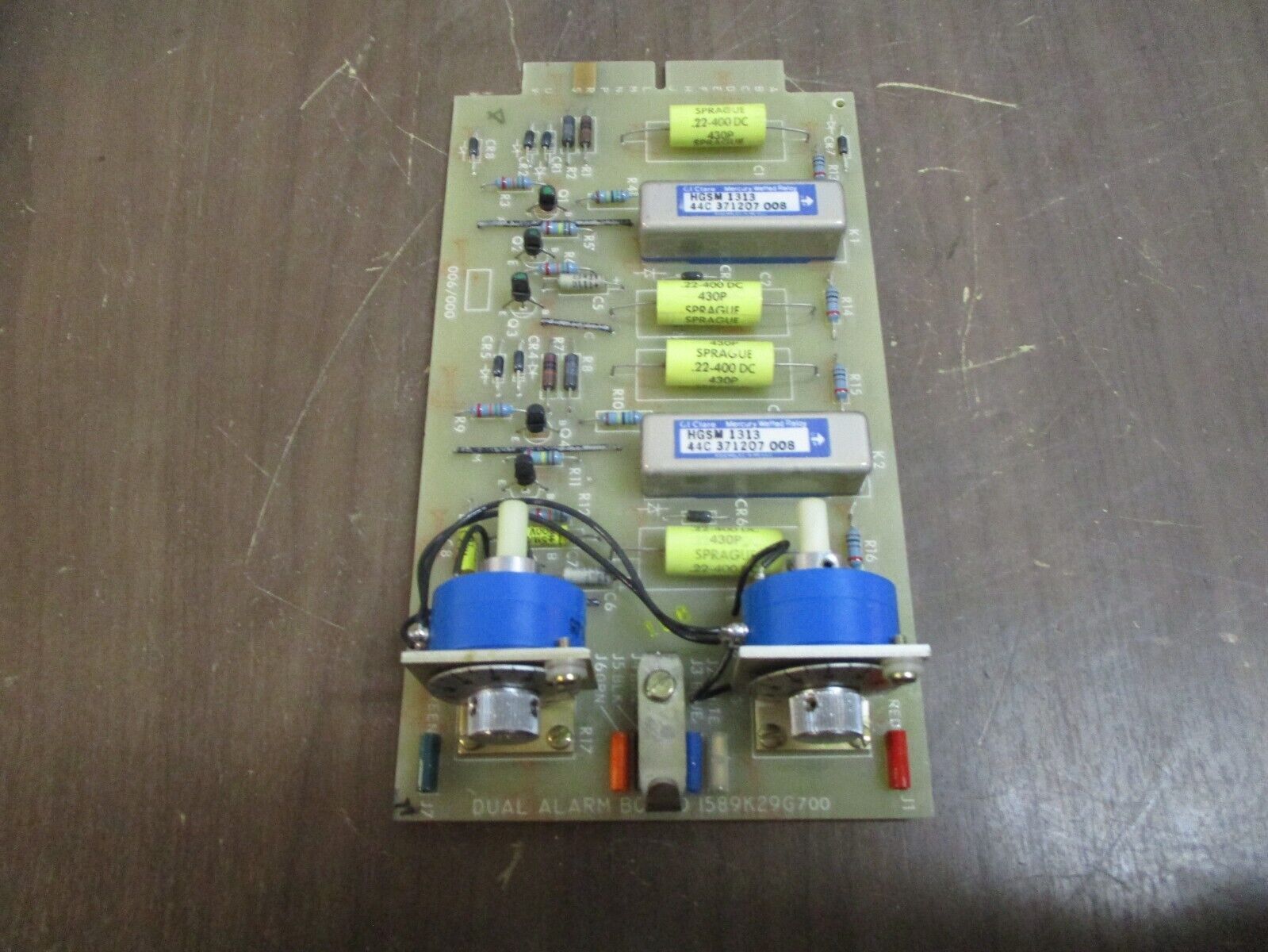 GE Dual Alarm Board 1589K29G700 *No Box* New Surplus