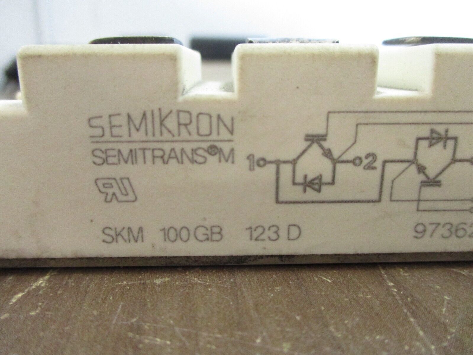 Semikron Semitrans M Power Module SKM 100GB 123D Used