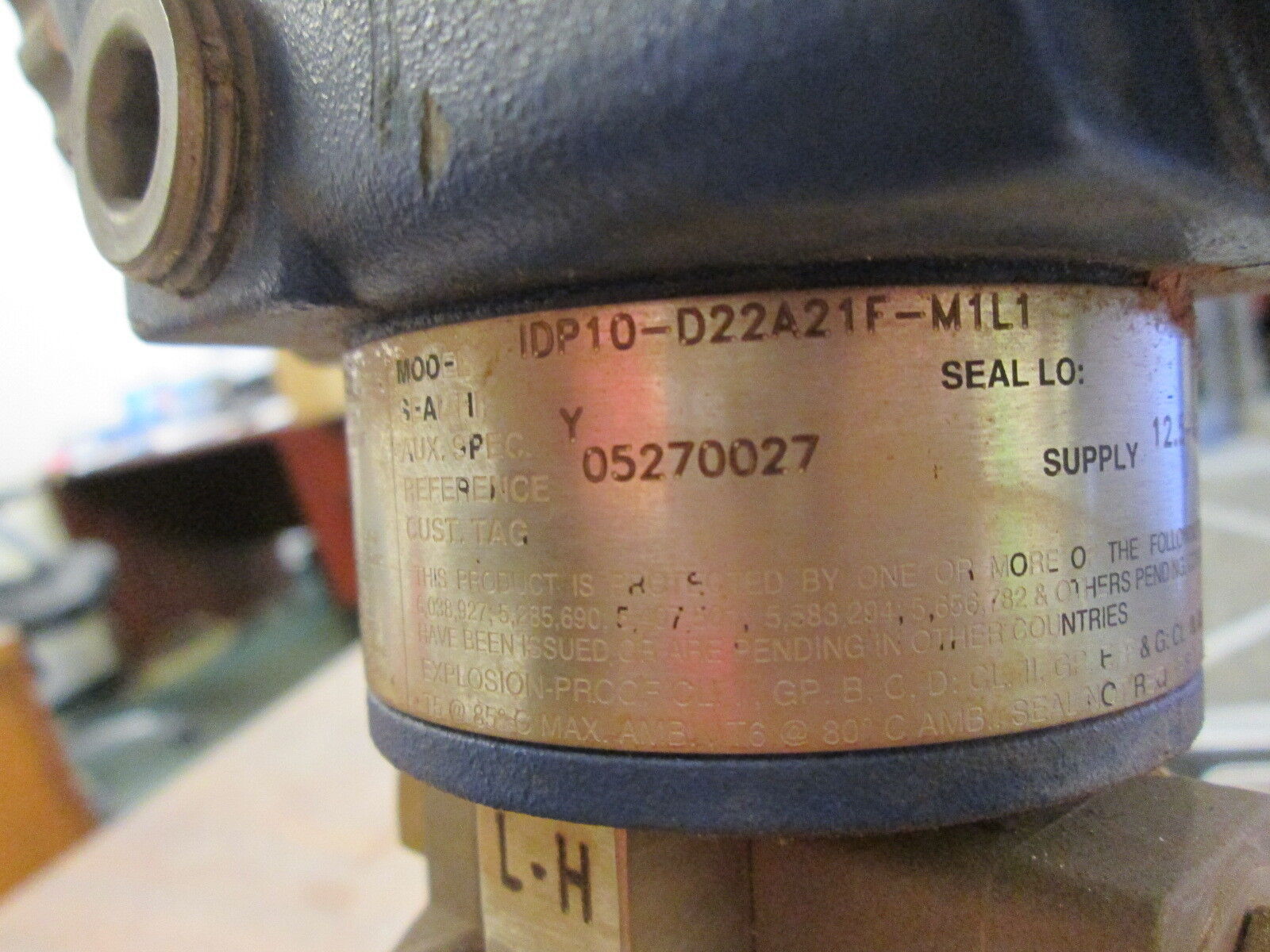 Foxboro Pressure Transmitter 1DP10-D22A21F-M1L1 12.5-42VDC 3626PSI MWP Used