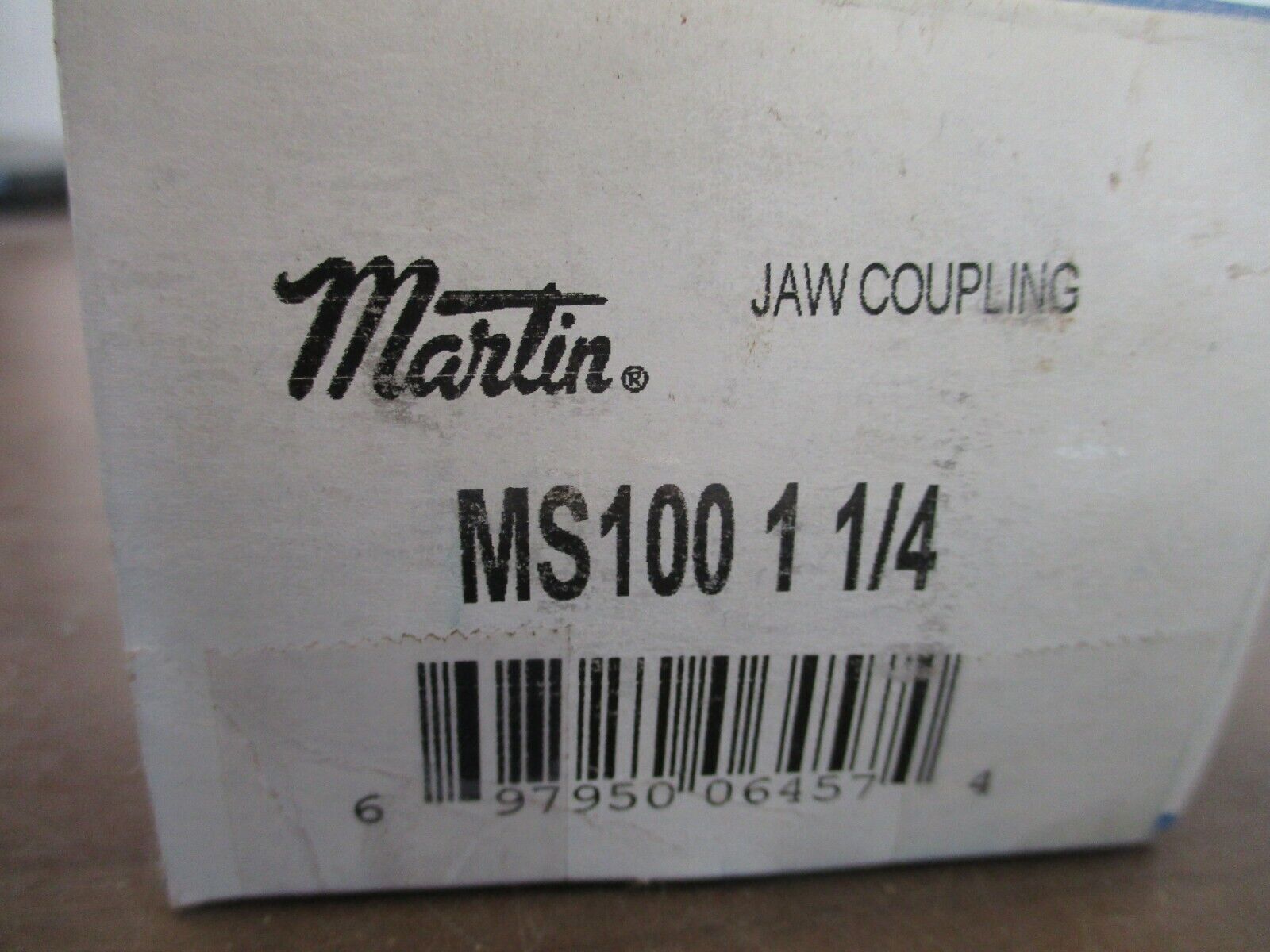 Martin Jaw Coupling MS100 1 1/4 New Surplus