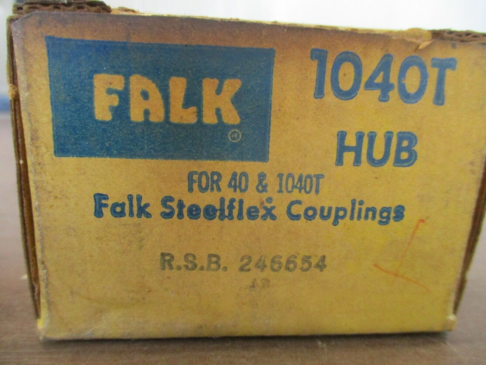 Falk Hub 1040T For 40 & 1040T Steelflex Coupling New Surplus