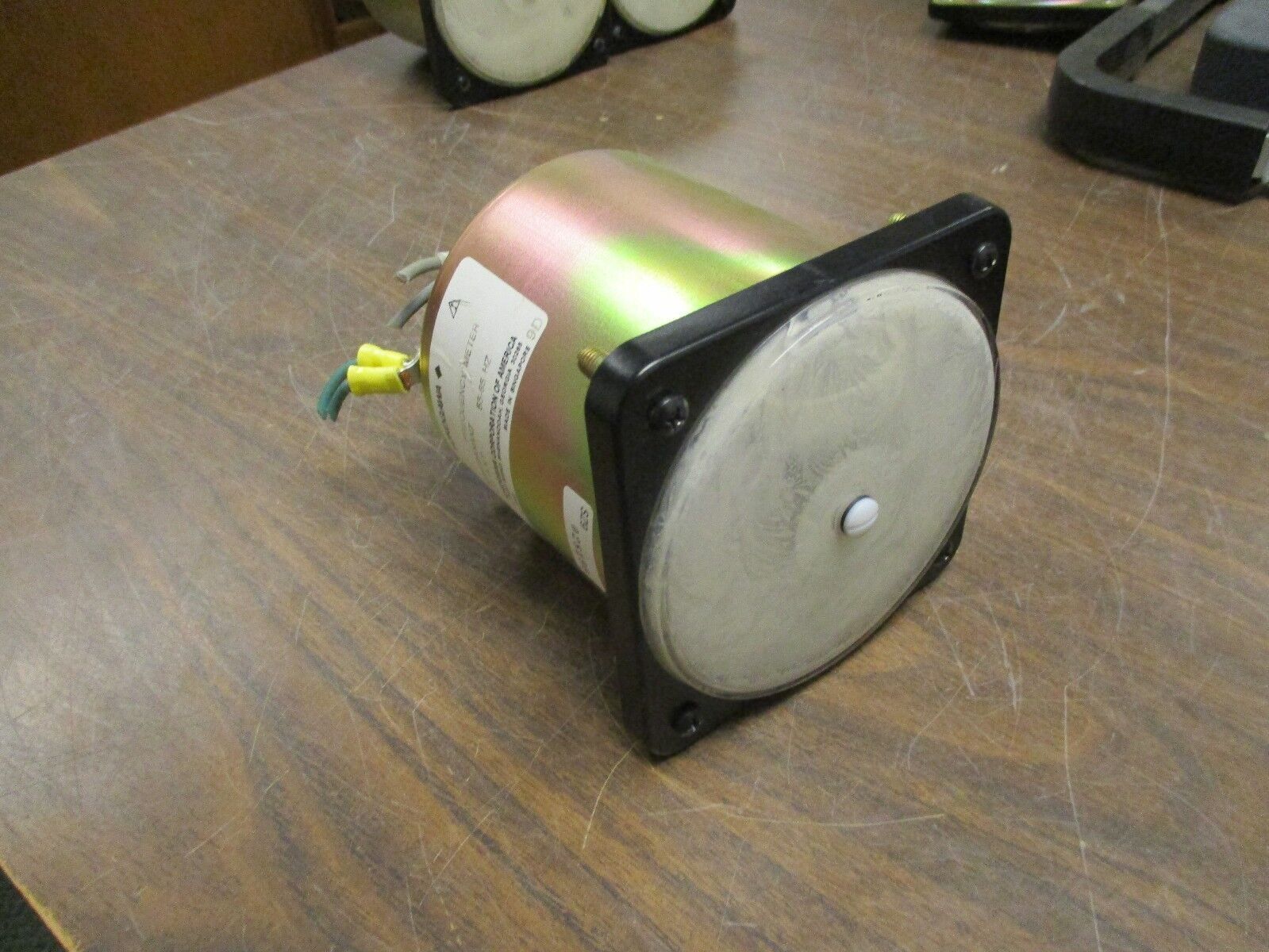 Yokogawa Frequency Meter 103372ANAN7 120V Range: 55-65Hz *Damaged Cover* Used