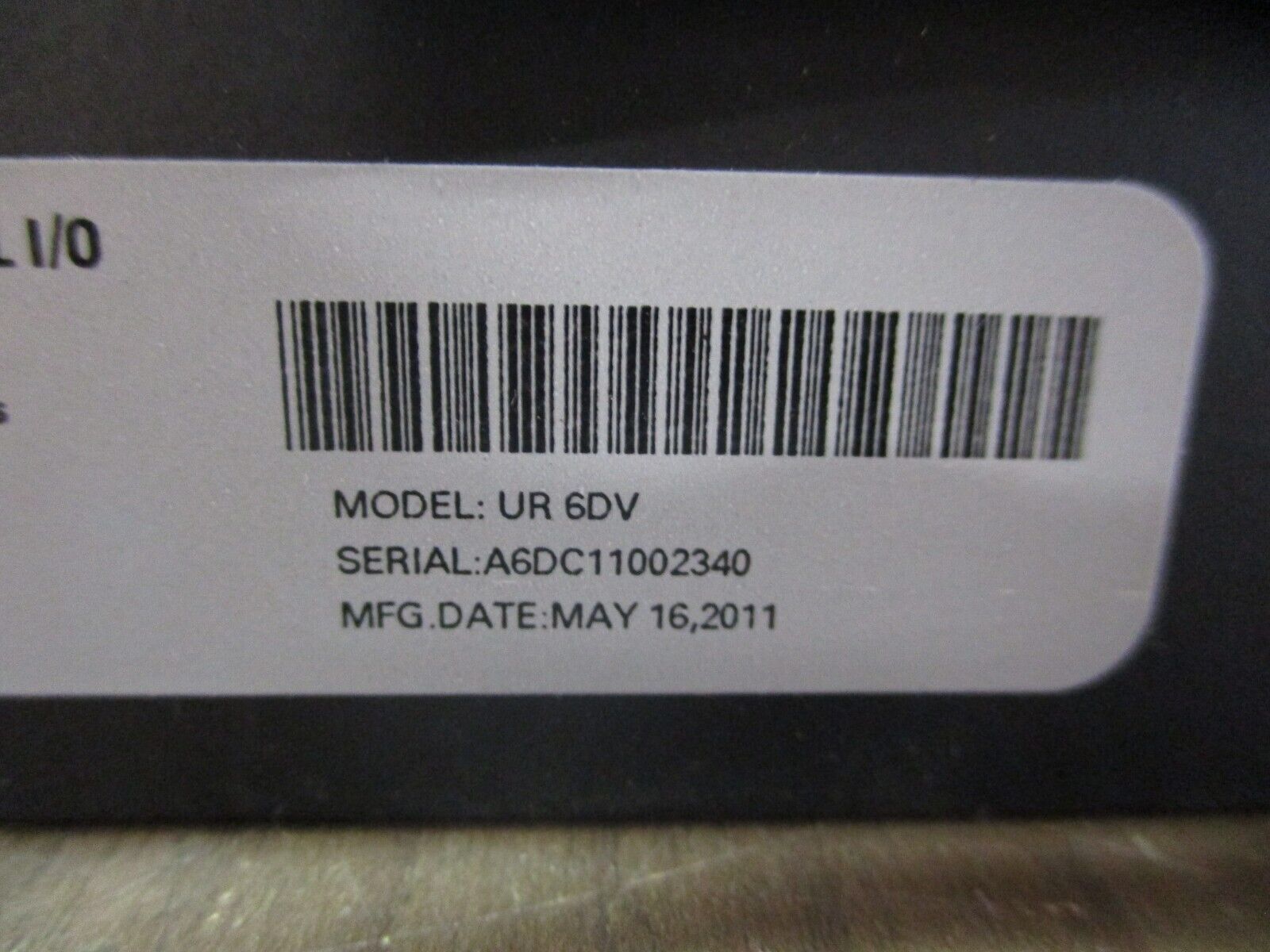 GE Multilin Digital I/O Module UR 6DV 16 Digit Inputs Used