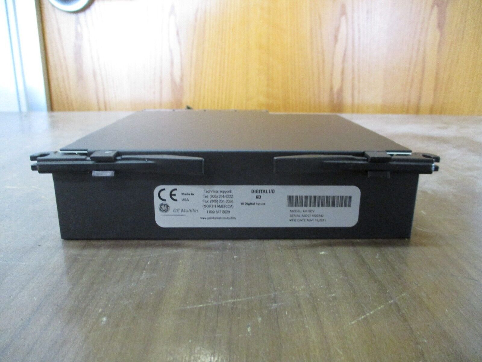 GE Multilin Digital I/O Module UR 6DV 16 Digit Inputs Used