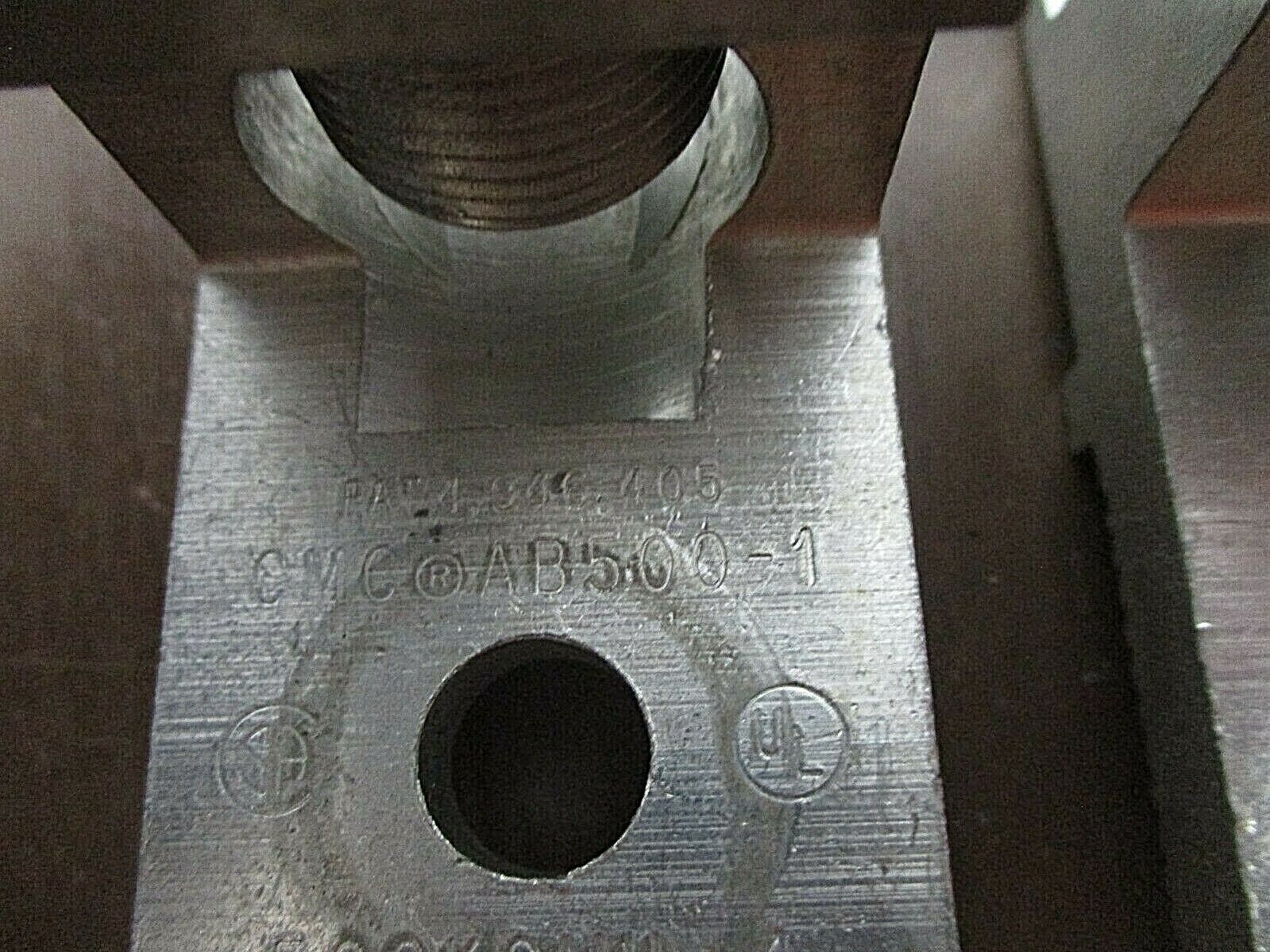 CMC Mechanical Lug AB500-1 500KCMIL-4 *Lot of 3* Used