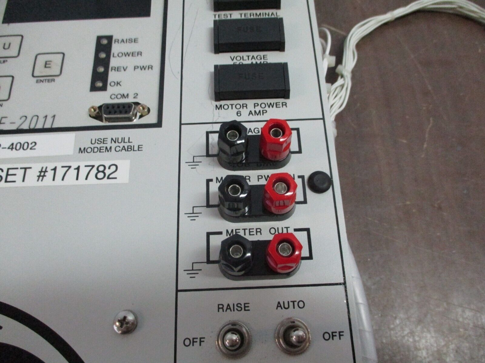 GE Ge-2011 Voltage Regulator Control B-0866 S/W: D-0067V07.09.23 60Hz Used