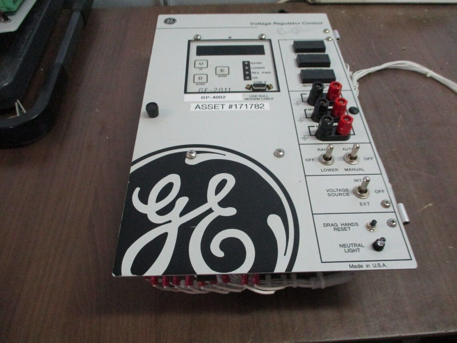 GE Ge-2011 Voltage Regulator Control B-0866 S/W: D-0067V07.09.23 60Hz Used