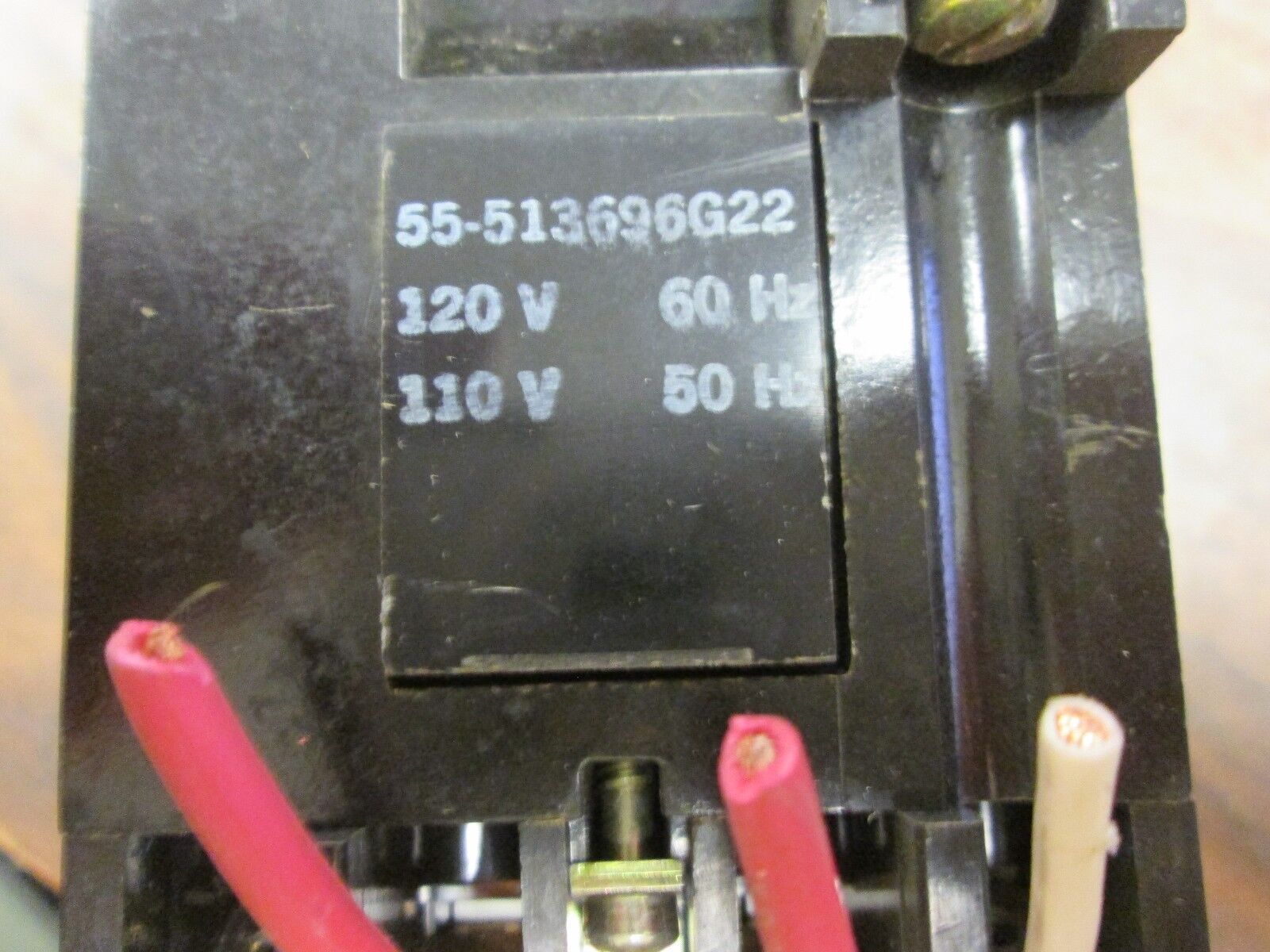 GE Relay CR120BL0 2222 120V Coil Used