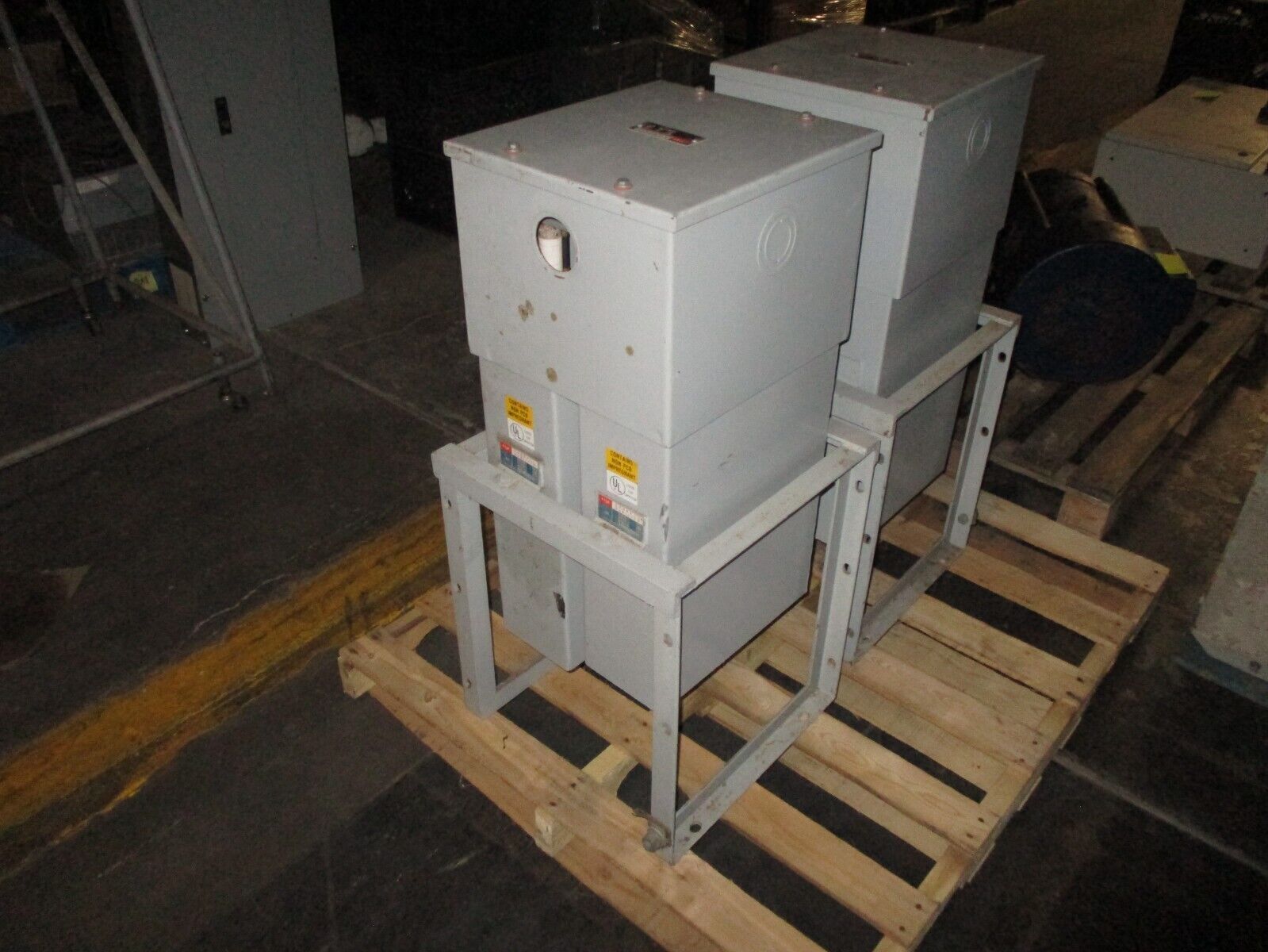 FPE Cornell Dubilier Capacitor Bank ICC2045D33 45kVAR 240V 3Ph 60Hz Used