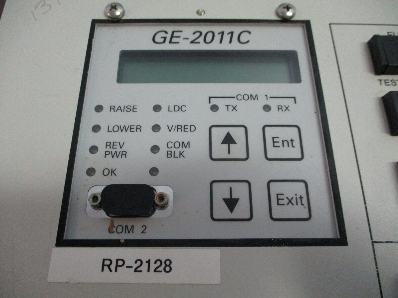 GE GE-2011 Voltage Regulator Control GE-2011C-6SL S/W: D-0146V08.02.03 Used