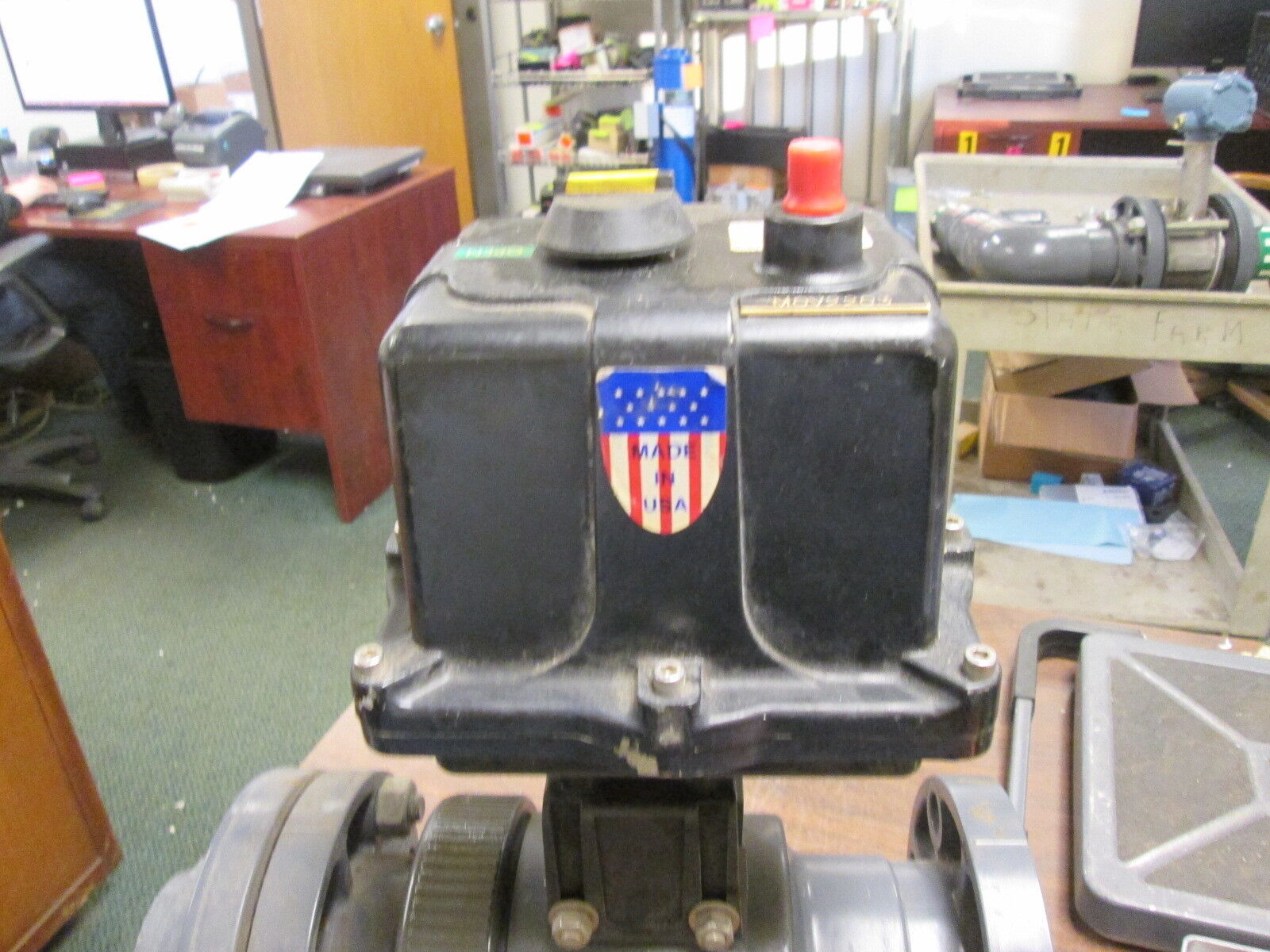 Hayward Actuating Ball Valve EVS3 X2 PVC Body Cycle Time: 10sec/90° 115V 0.6A