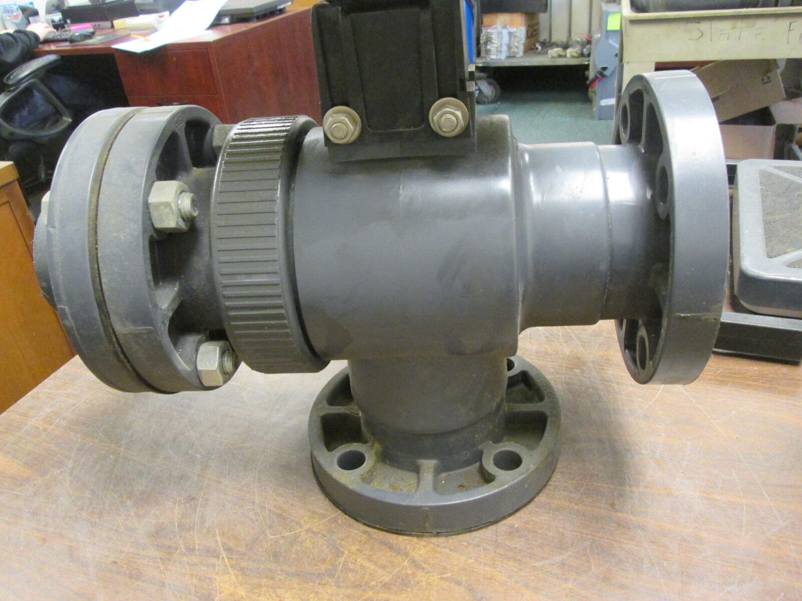 Hayward Actuating Ball Valve EVS3 X2 PVC Body Cycle Time: 10sec/90° 115V 0.6A