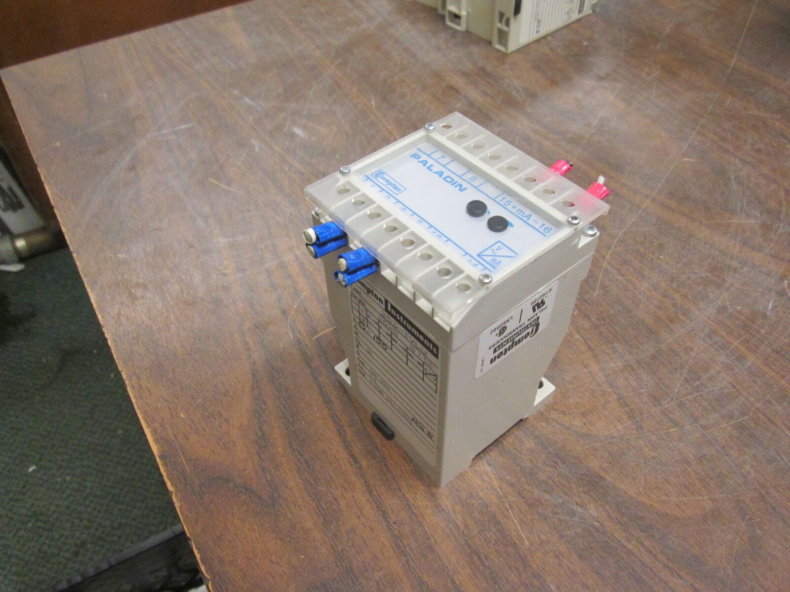 Crompton Paladin Transducer 253-TVLU-PZHG 150V Range 4/20mA Scale Used