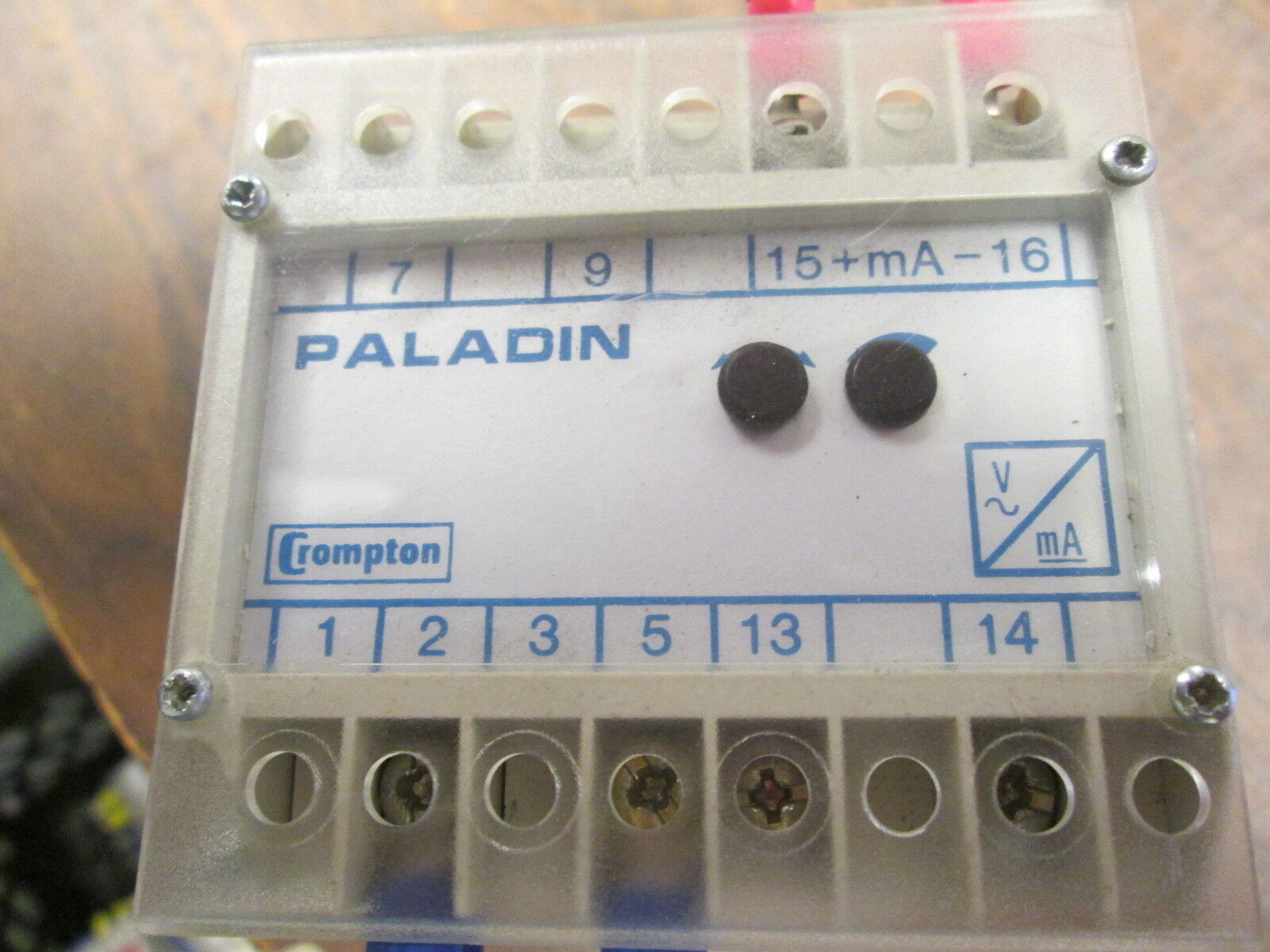 Crompton Paladin Transducer 253-TVLU-PZHG 150V Range 4/20mA Scale Used