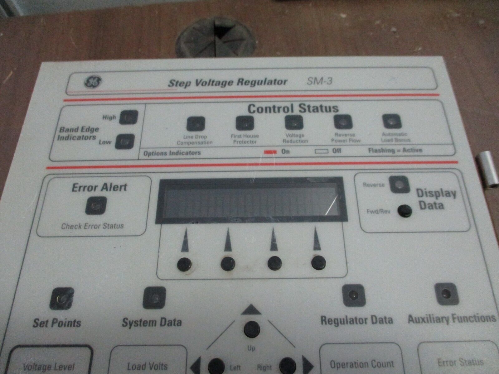 GE Step Voltage Regulator SM-3 F/W: P3.00 Used