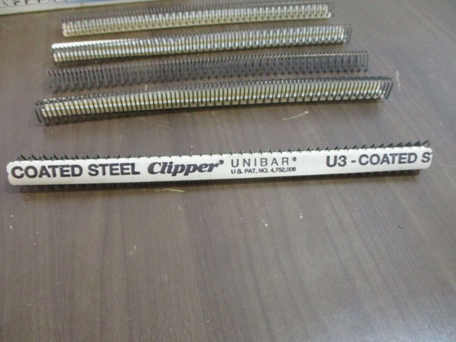 Flexco Clipper Unibar Coated Steel Belt Fastener U3C12W 12" *Box of 5*