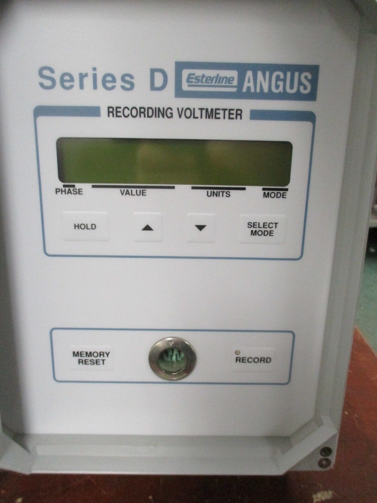 Esterline Angus Recording Voltmeter Series D Used