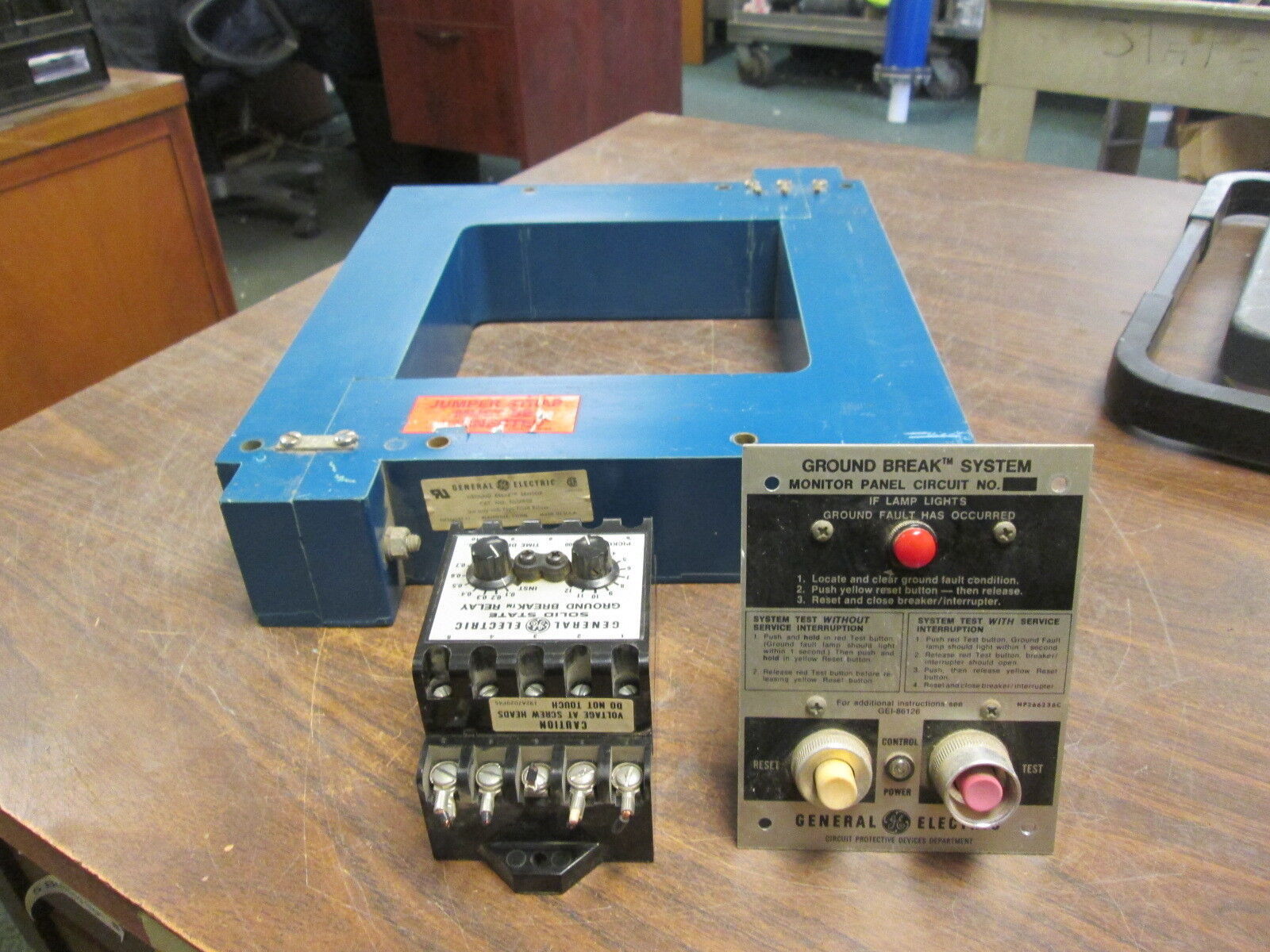 GE Ground Break System TGS0808/TGSR12/TGSMP Used