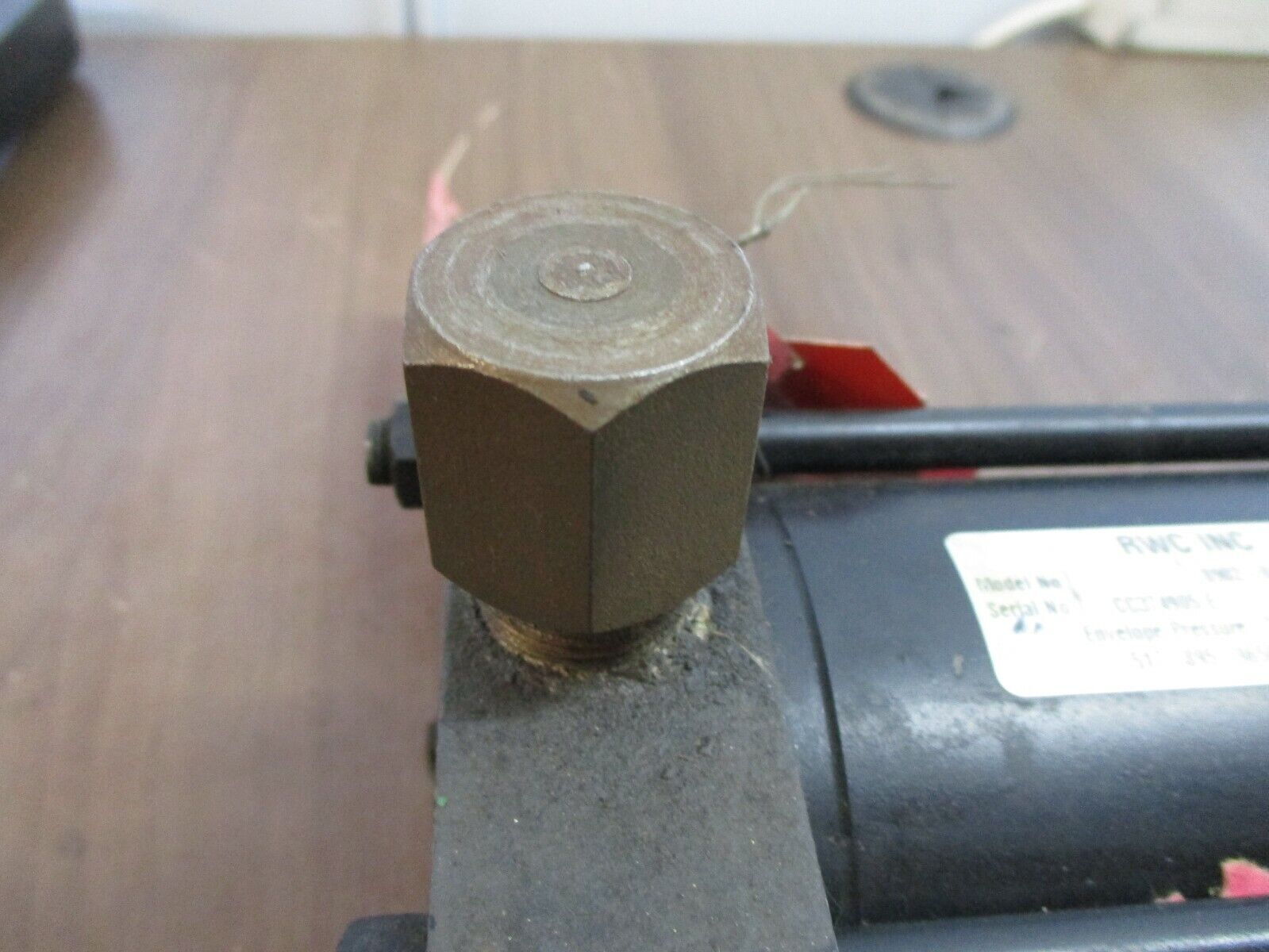 RWC Air Cylinder 8902-01-103 250PSI Used