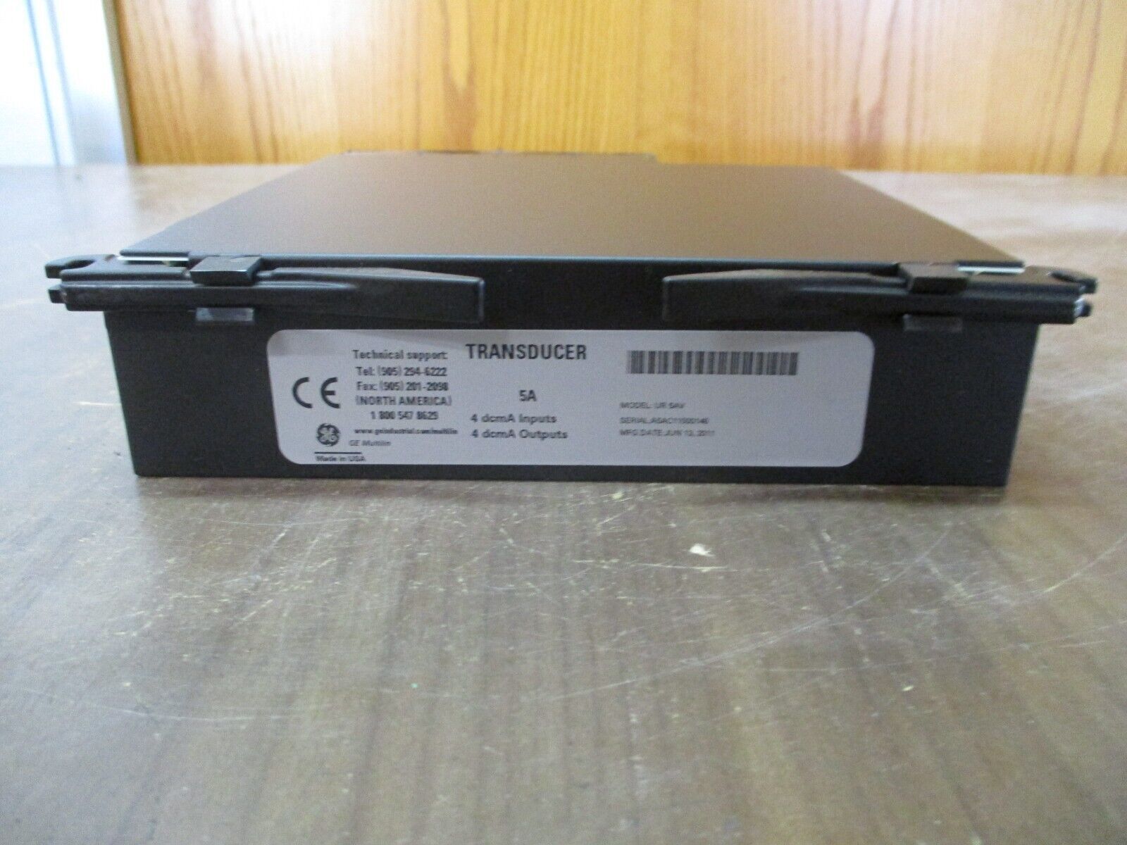 GE Multilin Transudcer Module UR 5AV 4dcmA Inputs 4dcmA Outputs Used