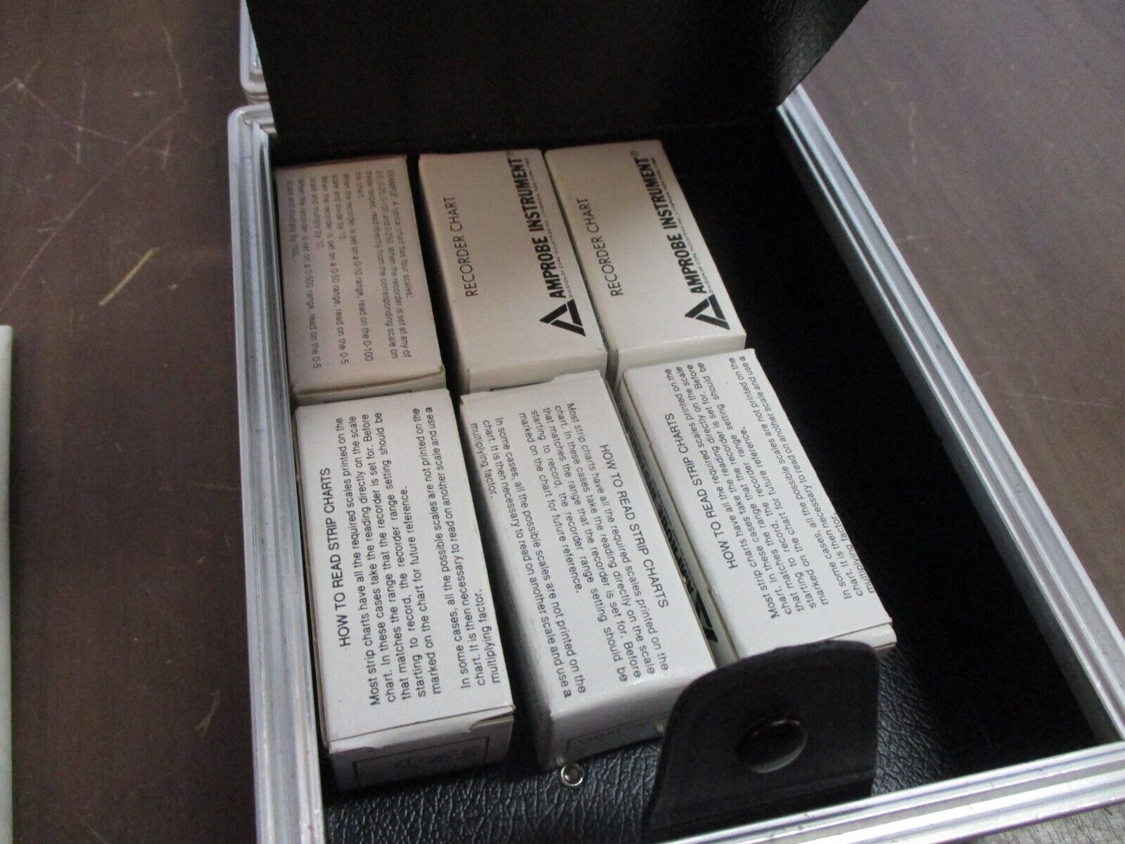 Amprobe Ammeter Chart Recorder DV8600 *Rusted Lock* Used