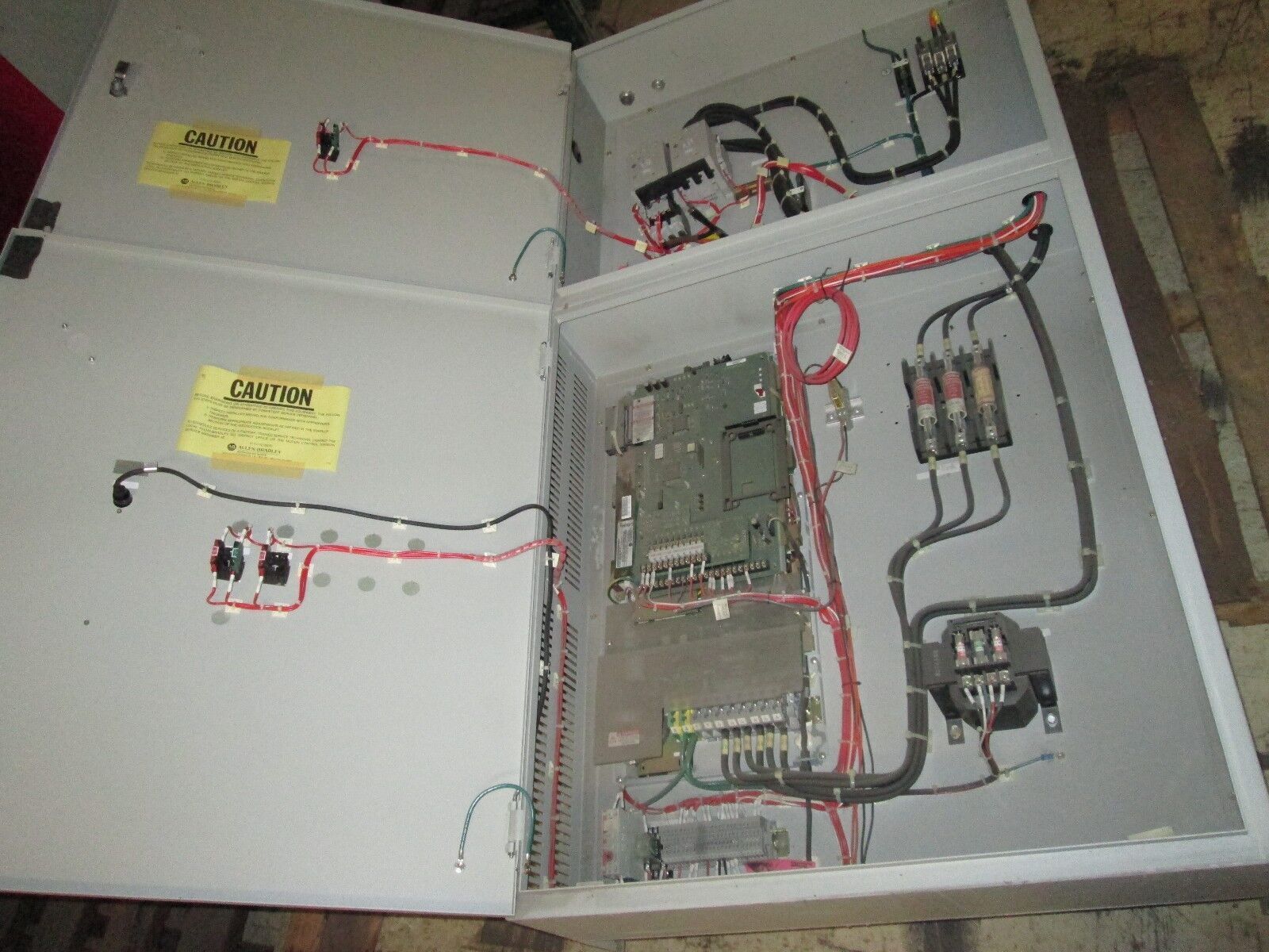 Allen-Bradley 1336 Plus II AC Drive w/ Bypass 1336F-B040-AX-EN-L6 40HP Used