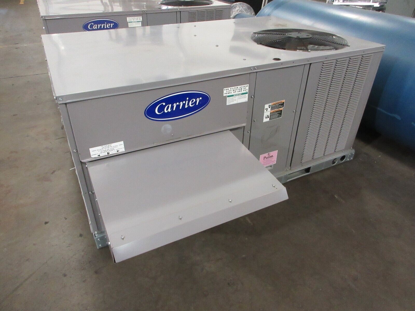 Carrier Rooftop Unit 50KC-A04A2A6A0A0A0 3-Ton 460V 3Ph 60Hz Power Exhaust Used