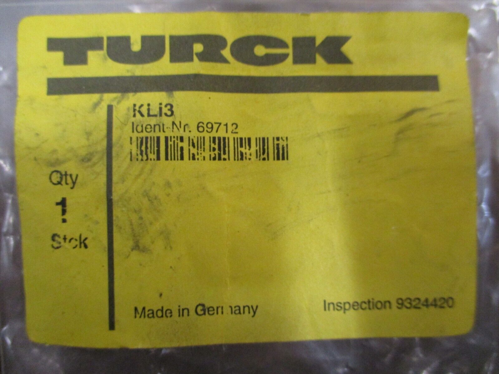 Turck Sensor Bracket KLi3 New Surplus