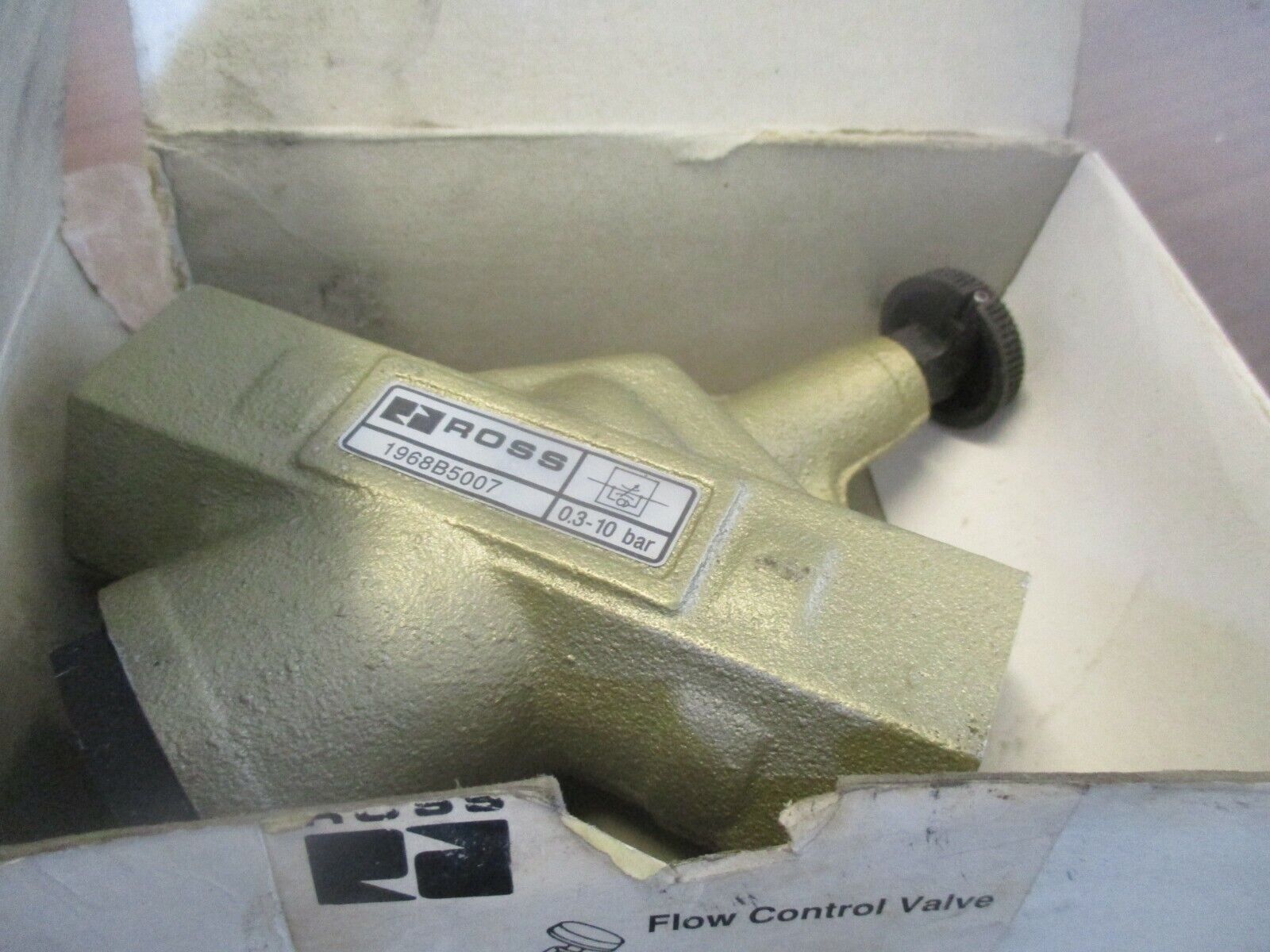 Ross Flow Control Valve 1968B5007 0.3-10 bar New Surplus
