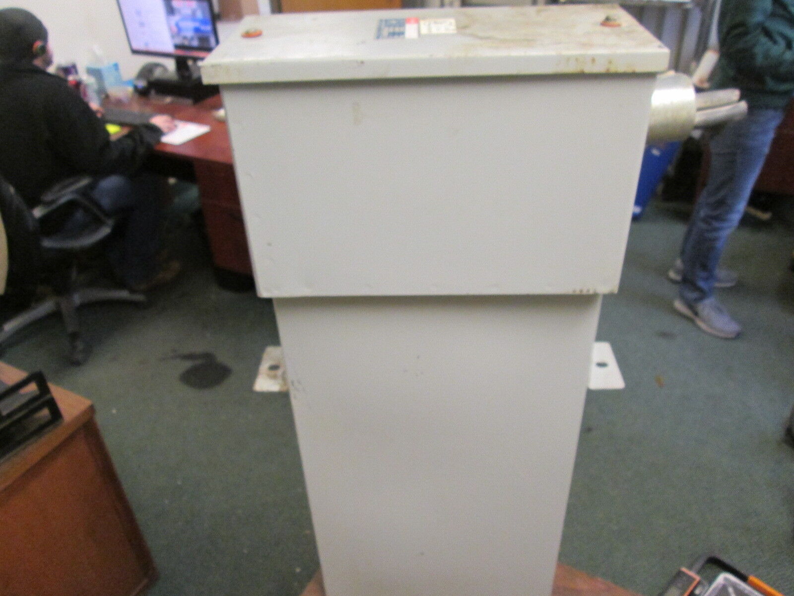 Cornell Dubilier Power Capacitor ICS1100F33 100KVAR 480V 60Hz 3Ph Used