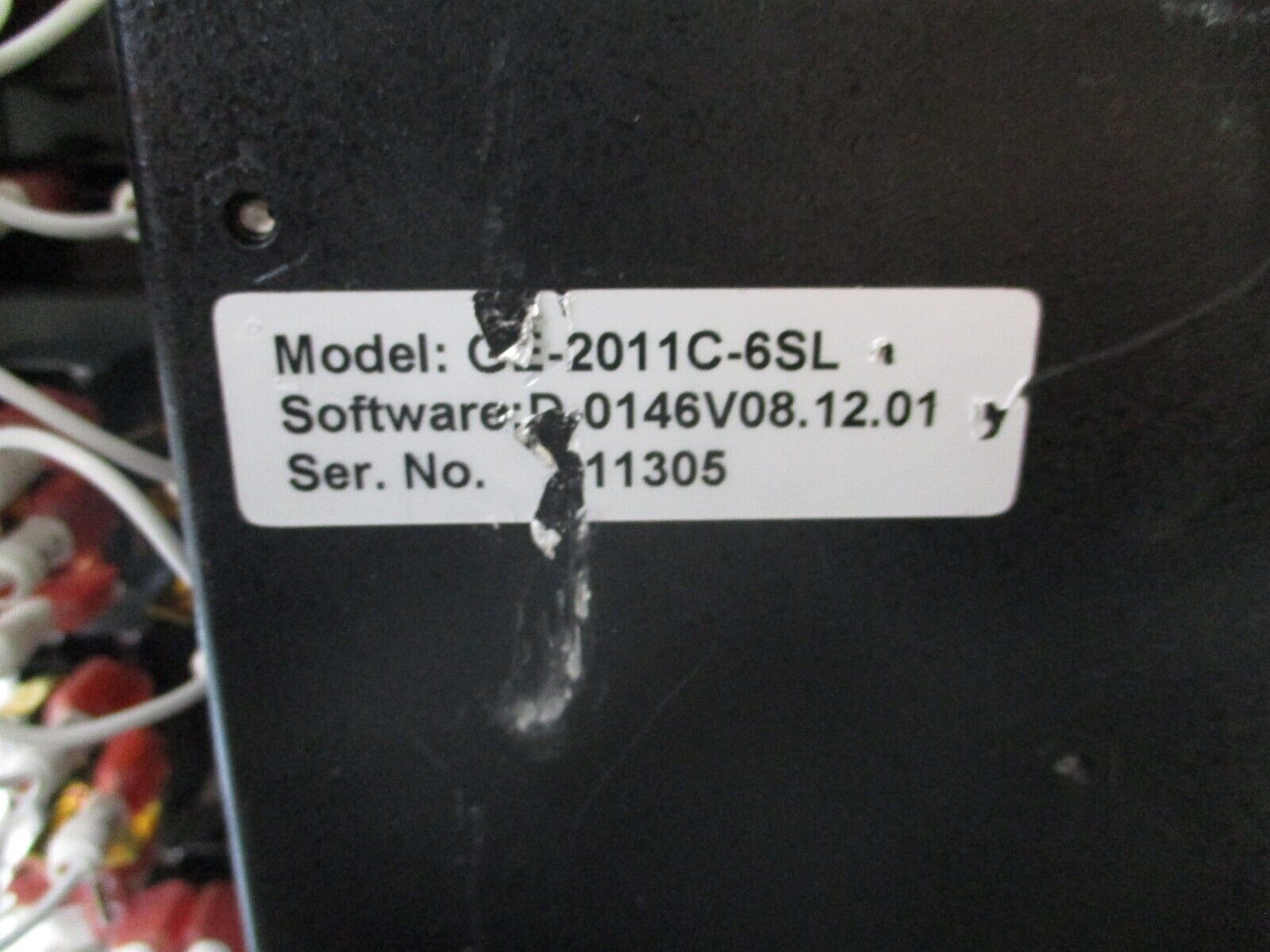 GE GE-2011 Voltage Regulator Control GE-2011C-6SL S/W: D-0146V08.12.01 Used