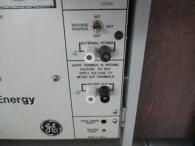 GE GE-2011 Voltage Regulator Control GE-2011C-6SL S/W: D-0146V08.12.01 Used