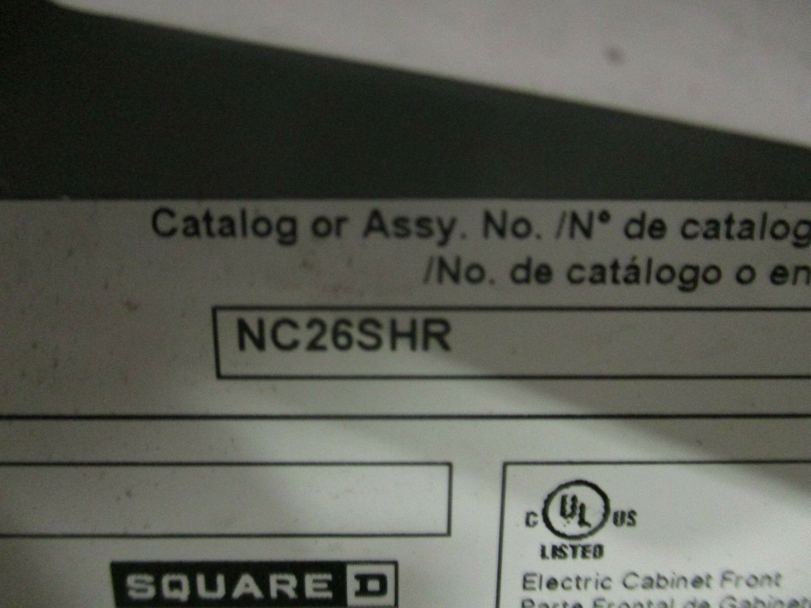 Square D Breaker Panel Interior w/Cover & Box NQ29429265250120001/NC26SHR/MH26BE