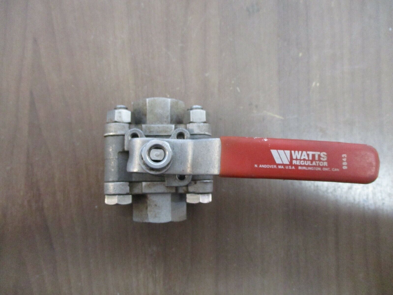 Watts Stainless Steel Ball Valve S8450 1/2" 1500 WOG Used