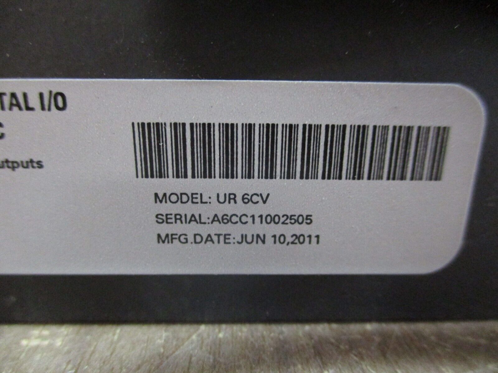 GE Multilin Digital I/O Module UR 6CV 8 Form-C Outputs Used