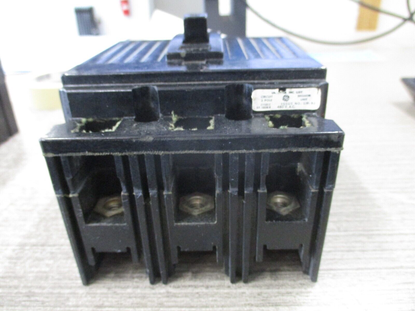 GE Circuit Breaker TEF134020 20A 480V 3P Used