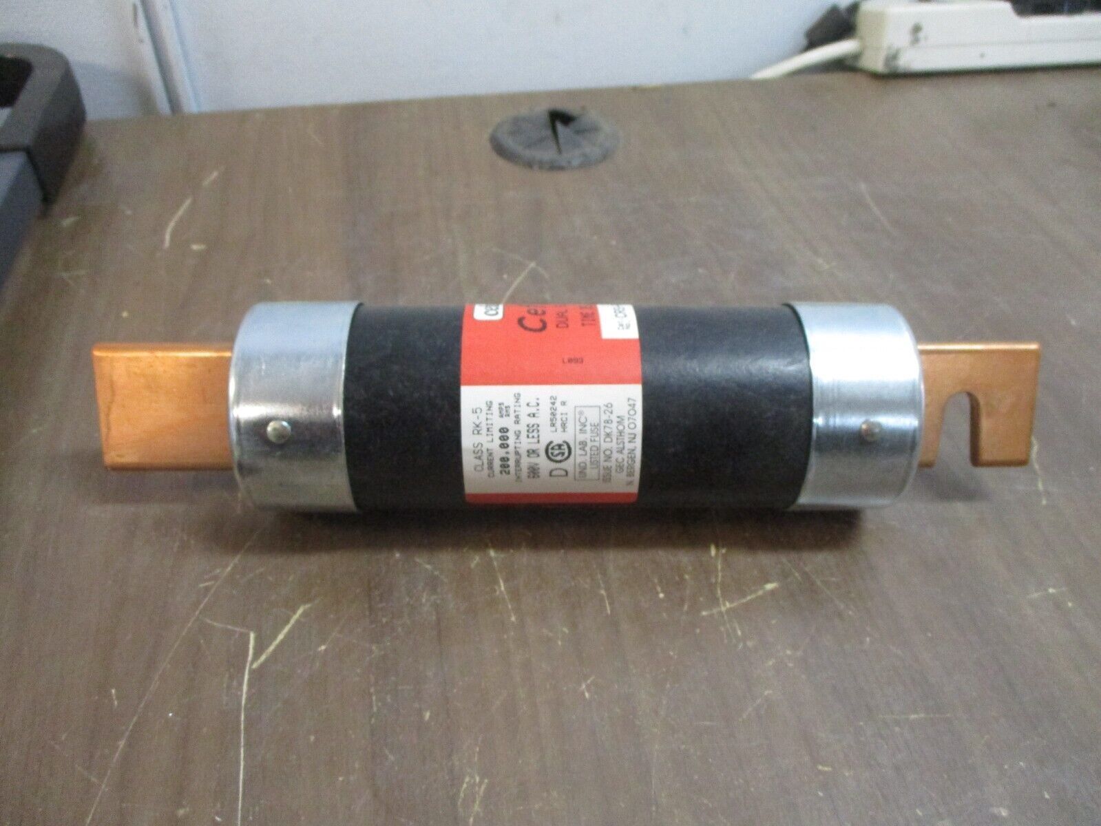 GEC Alsthom Fuse CRS-R 250 250A 600V New Surplus