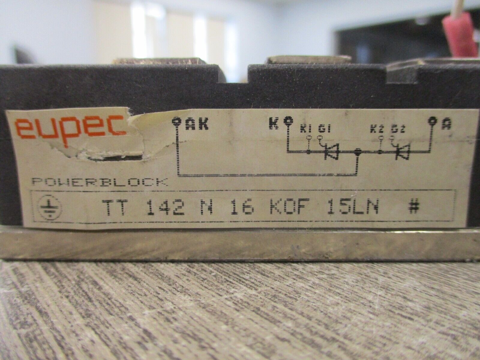 Eupec Powerblock TT 142 N 16 KOF 15LN Used