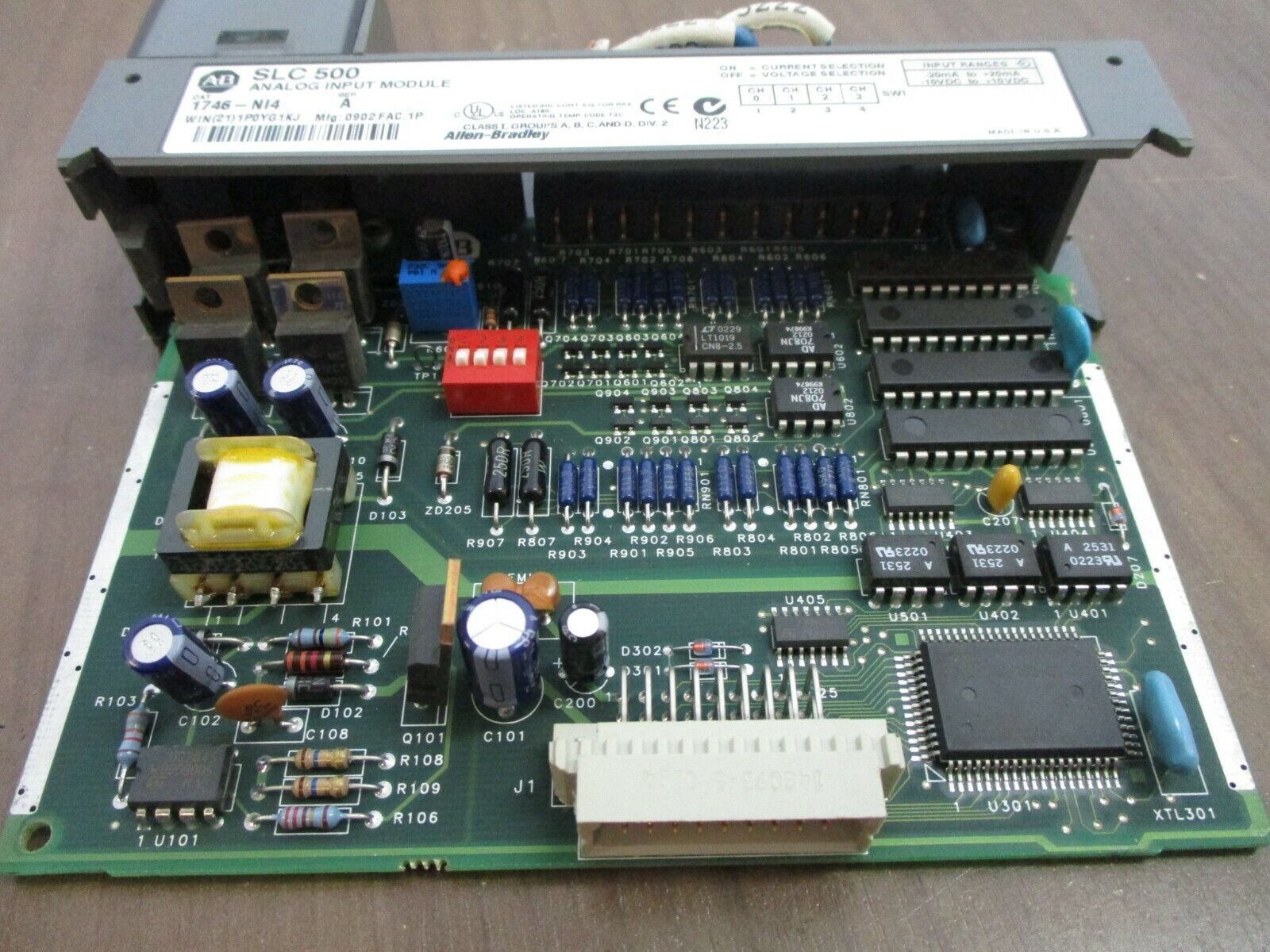 Allen-Bradley SLC 500 Analog Input Module 1746-NI4 Series A Used