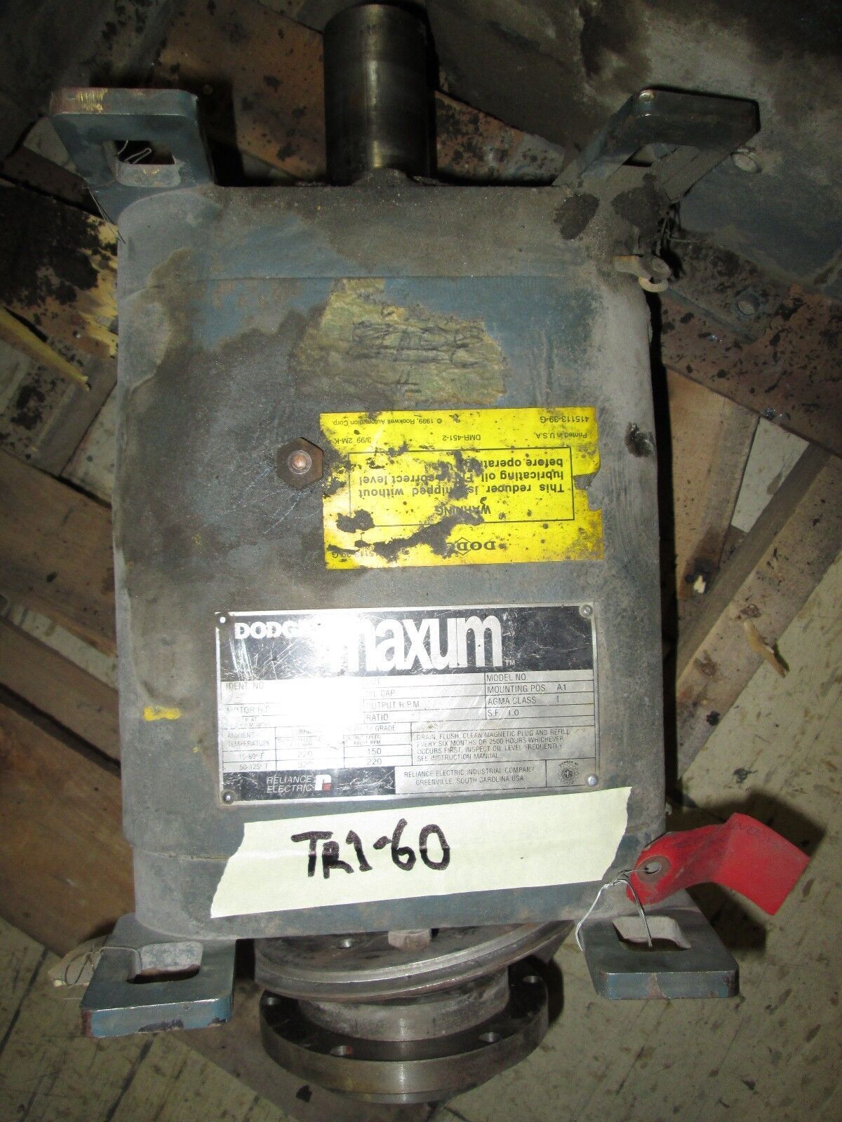 Dodge Maxum DCR 2 6.133 Ratio 42.4 HP 285 Output RPMs Used