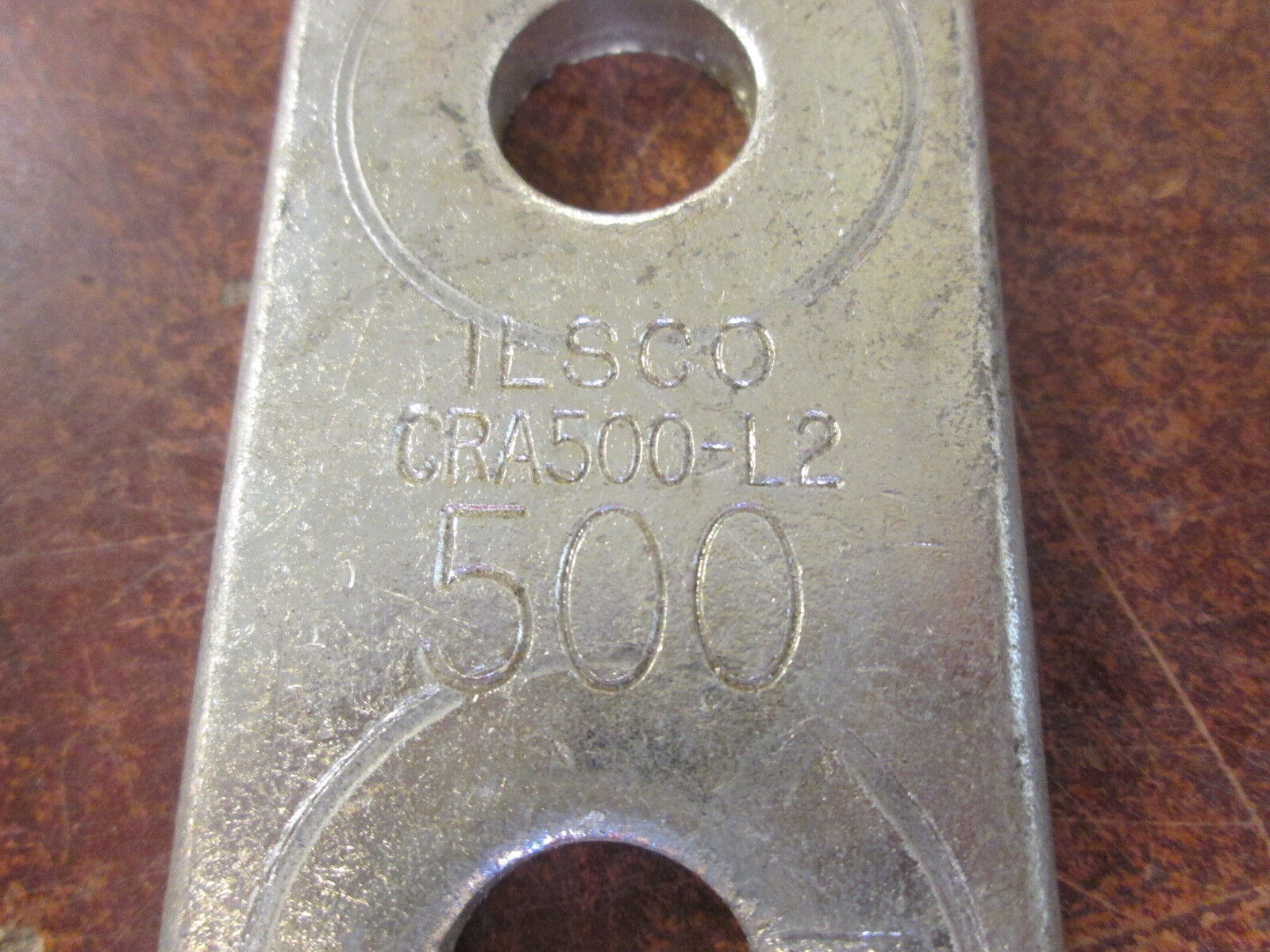 Ilsco Crimp Lug CRA500-12 500 MCM 2-Hole "Lots of 3" New Surplus