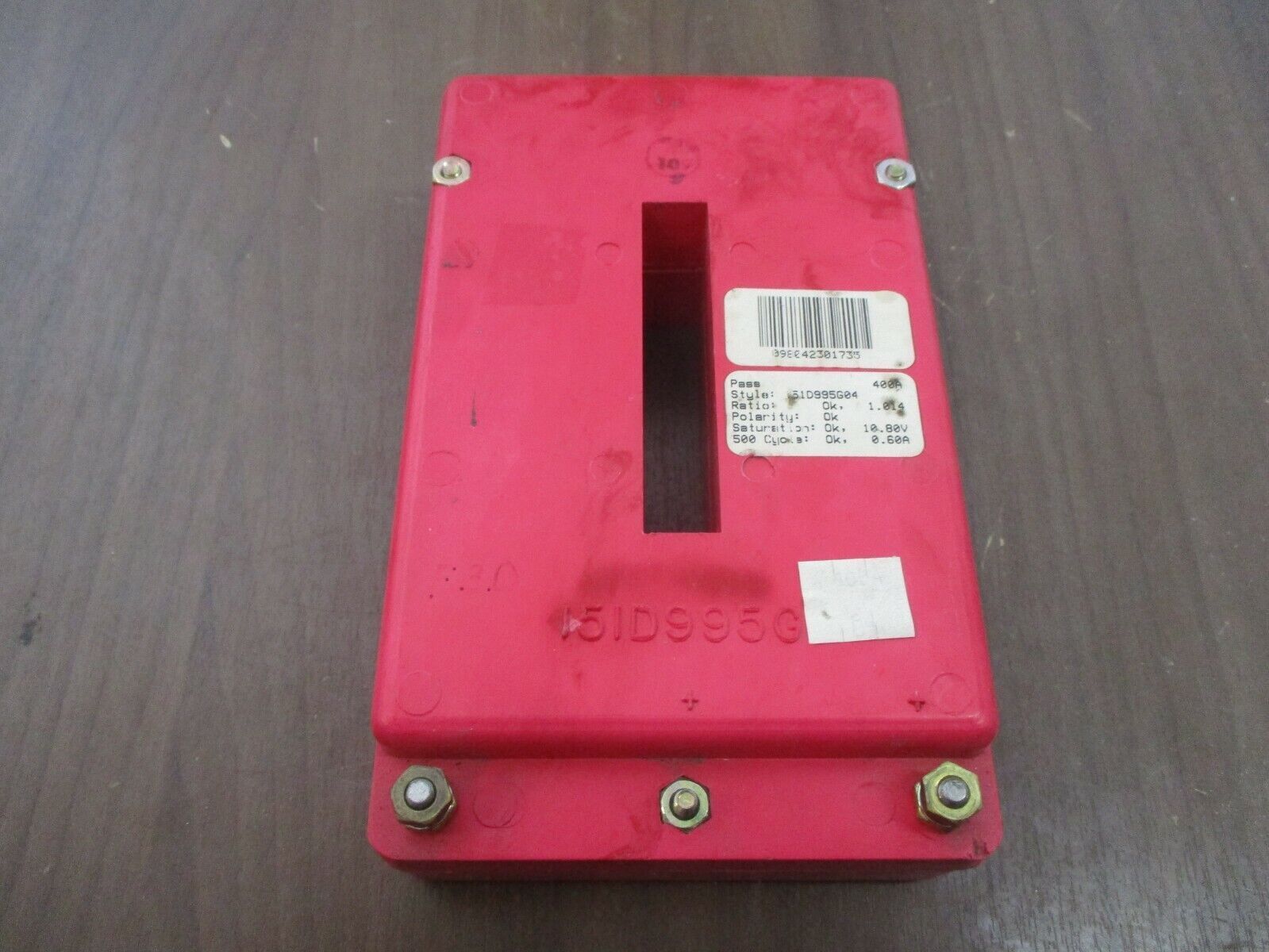 Westinghouse Current Sensor 151D995G04 400A Used
