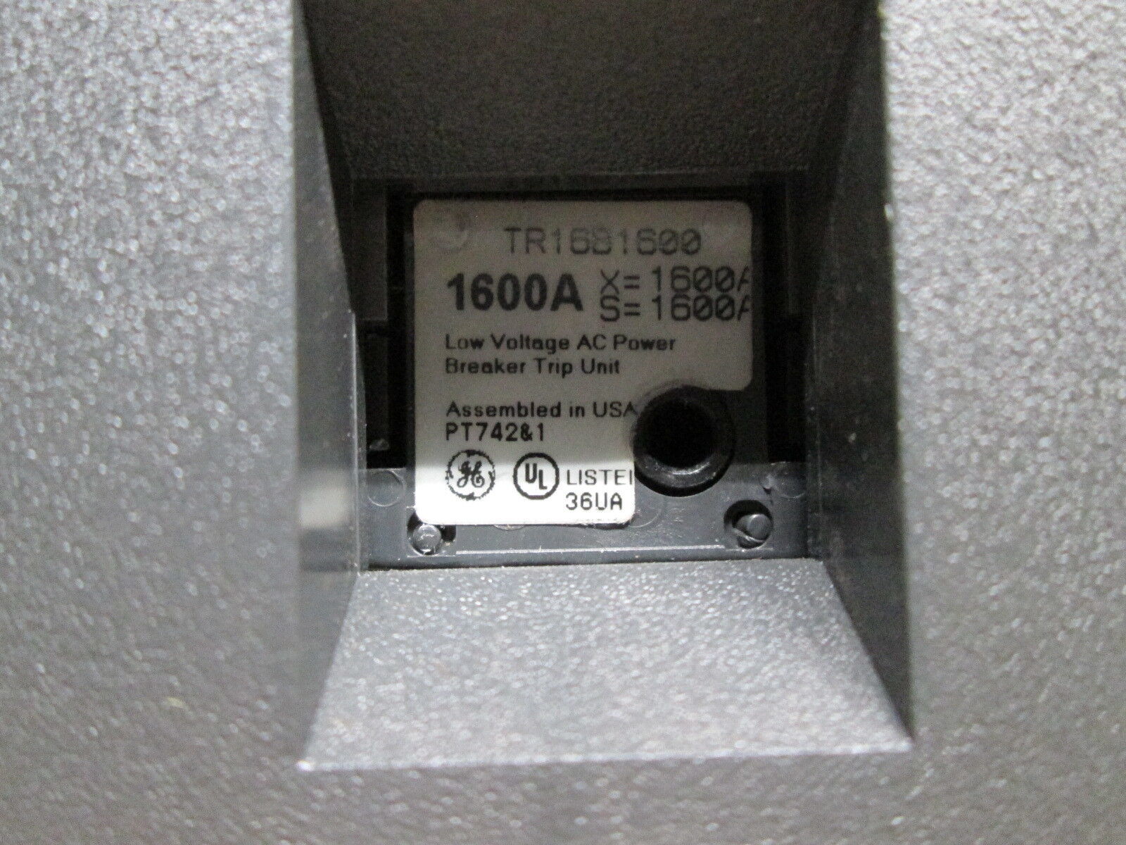 GE Hi-Break Circuit Breaker SHD16B216 1600A 240/480/600V 3P New Surplus